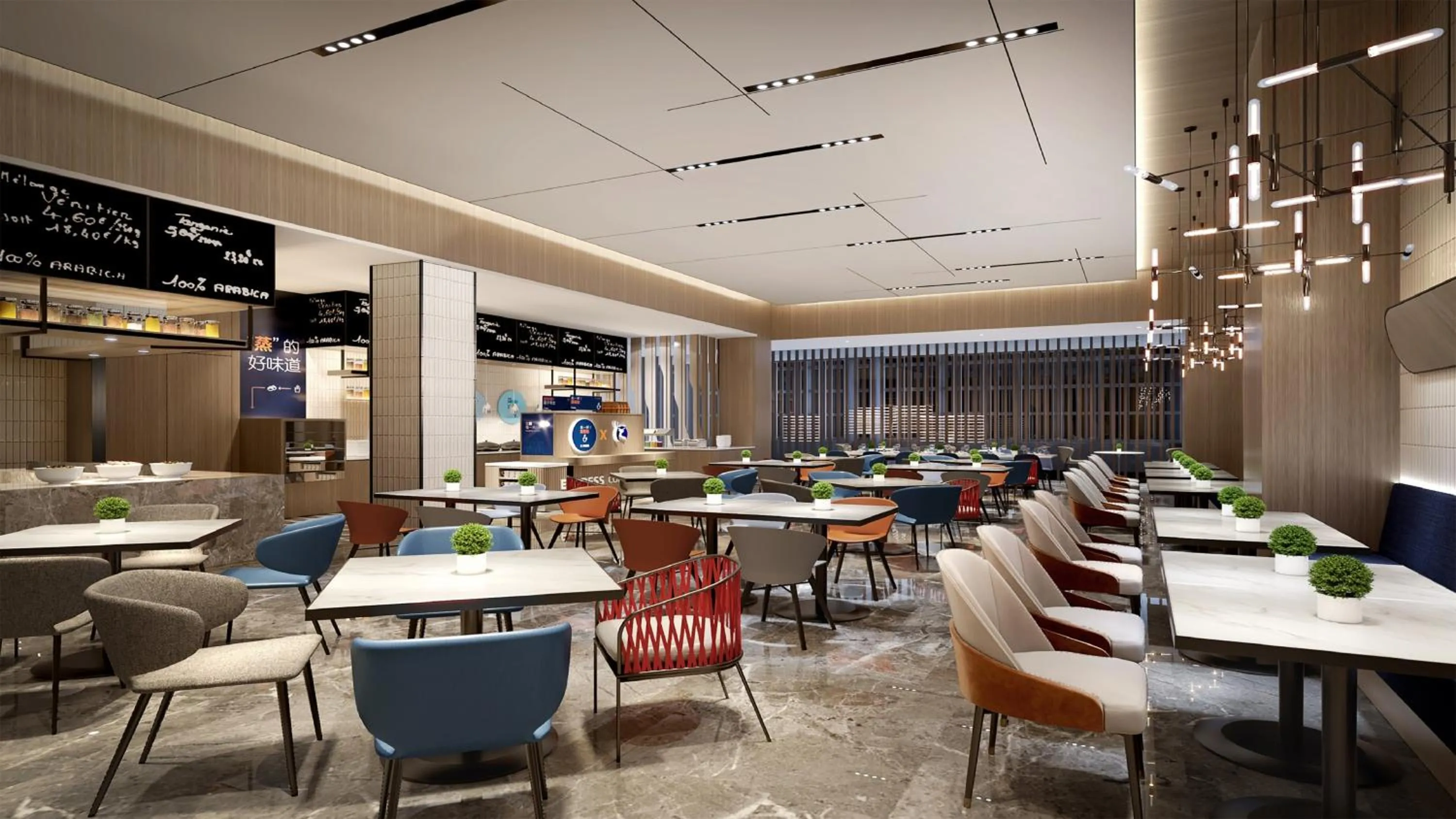 Restaurant/places to eat in Holiday Inn Express Suzhou Bay by IHG