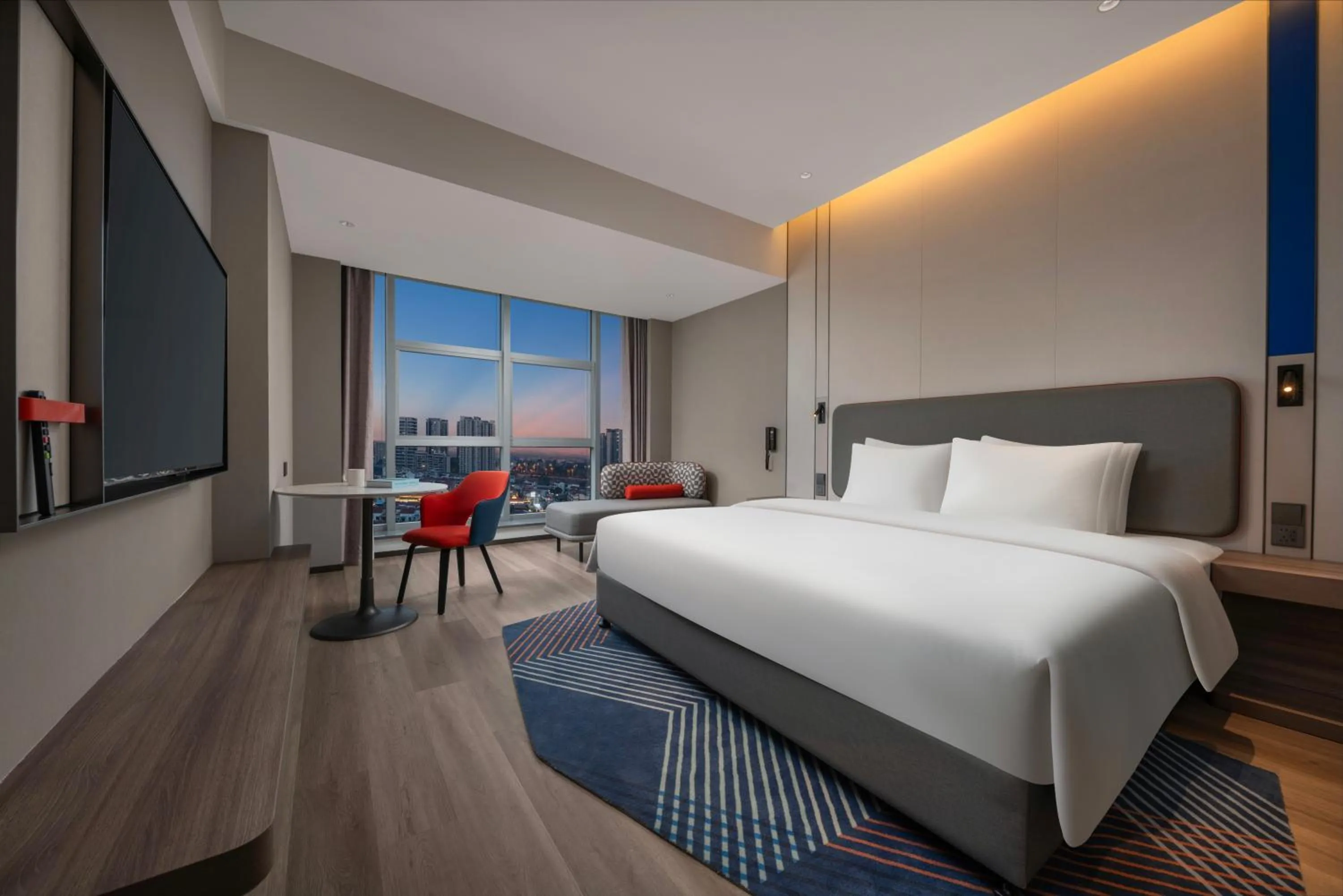 Bedroom, Bed in Holiday Inn Express Mianyang Sci-Tech City by IHG