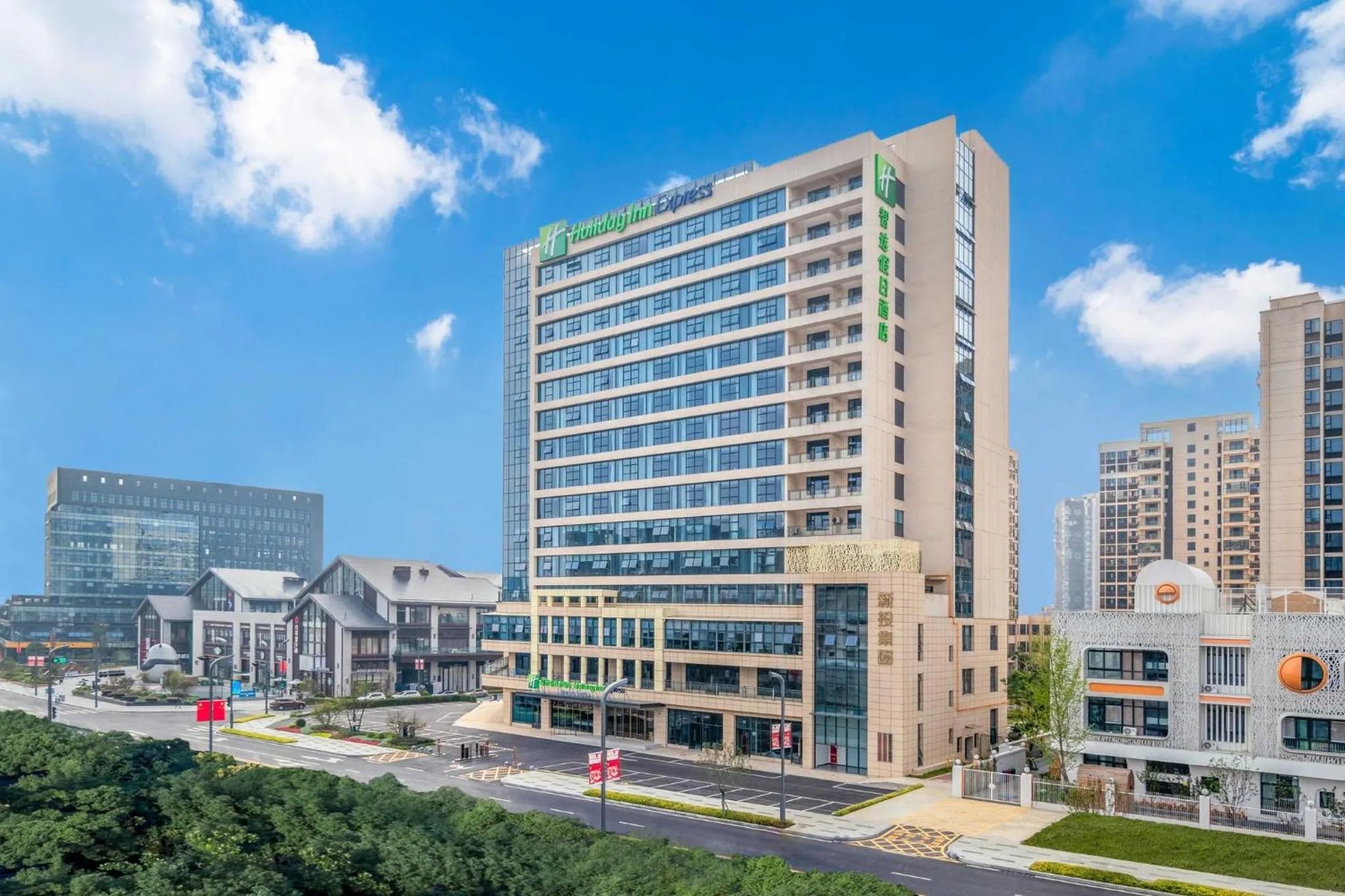 Property building in Holiday Inn Express Mianyang Sci-Tech City by IHG