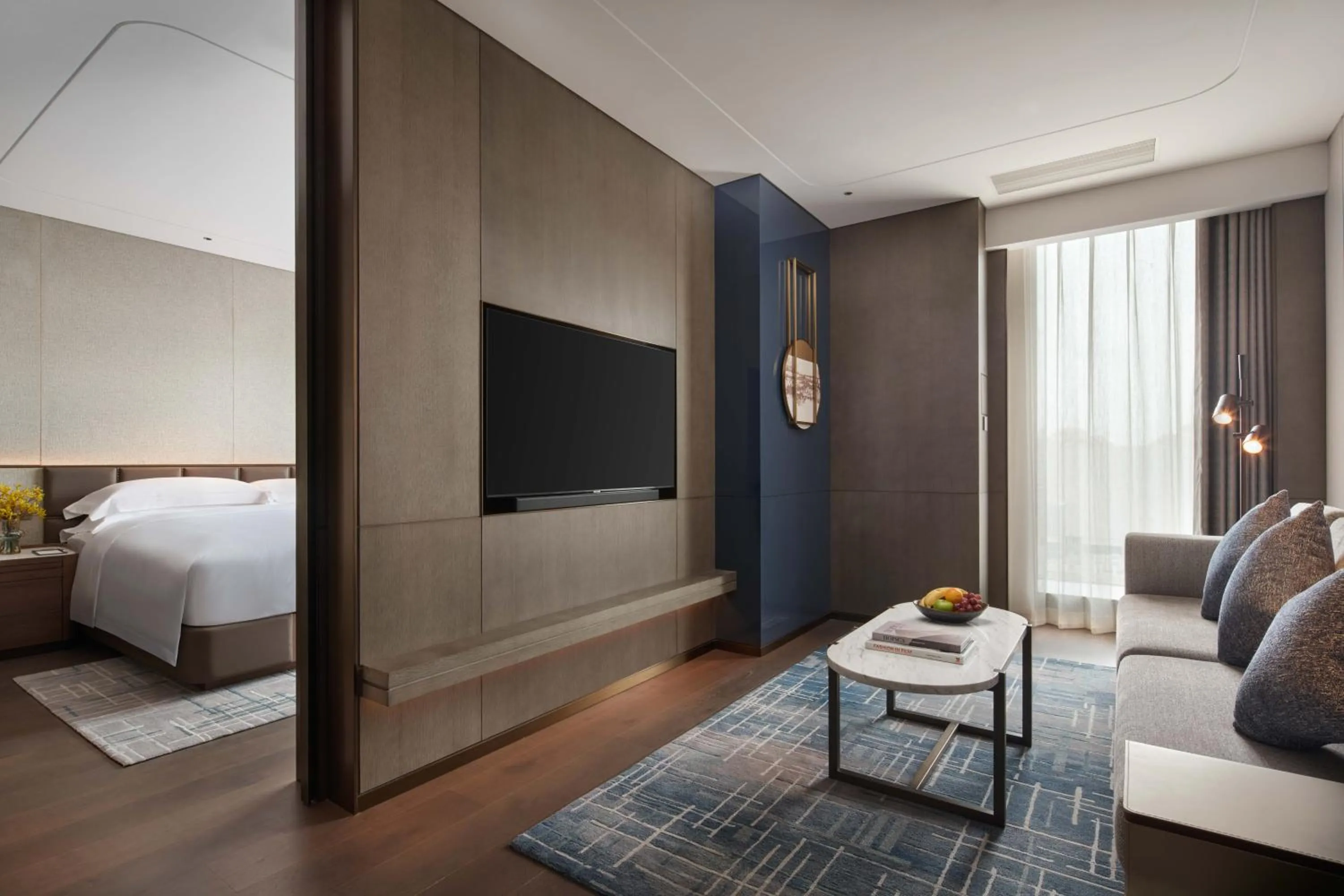 Bed in InterContinental Zhengzhou by IHG