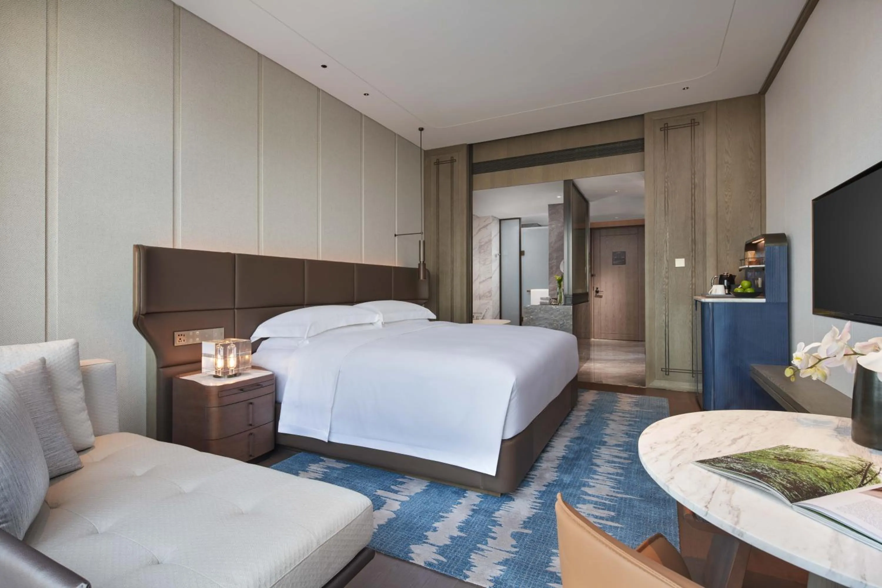 Bed in InterContinental Zhengzhou by IHG