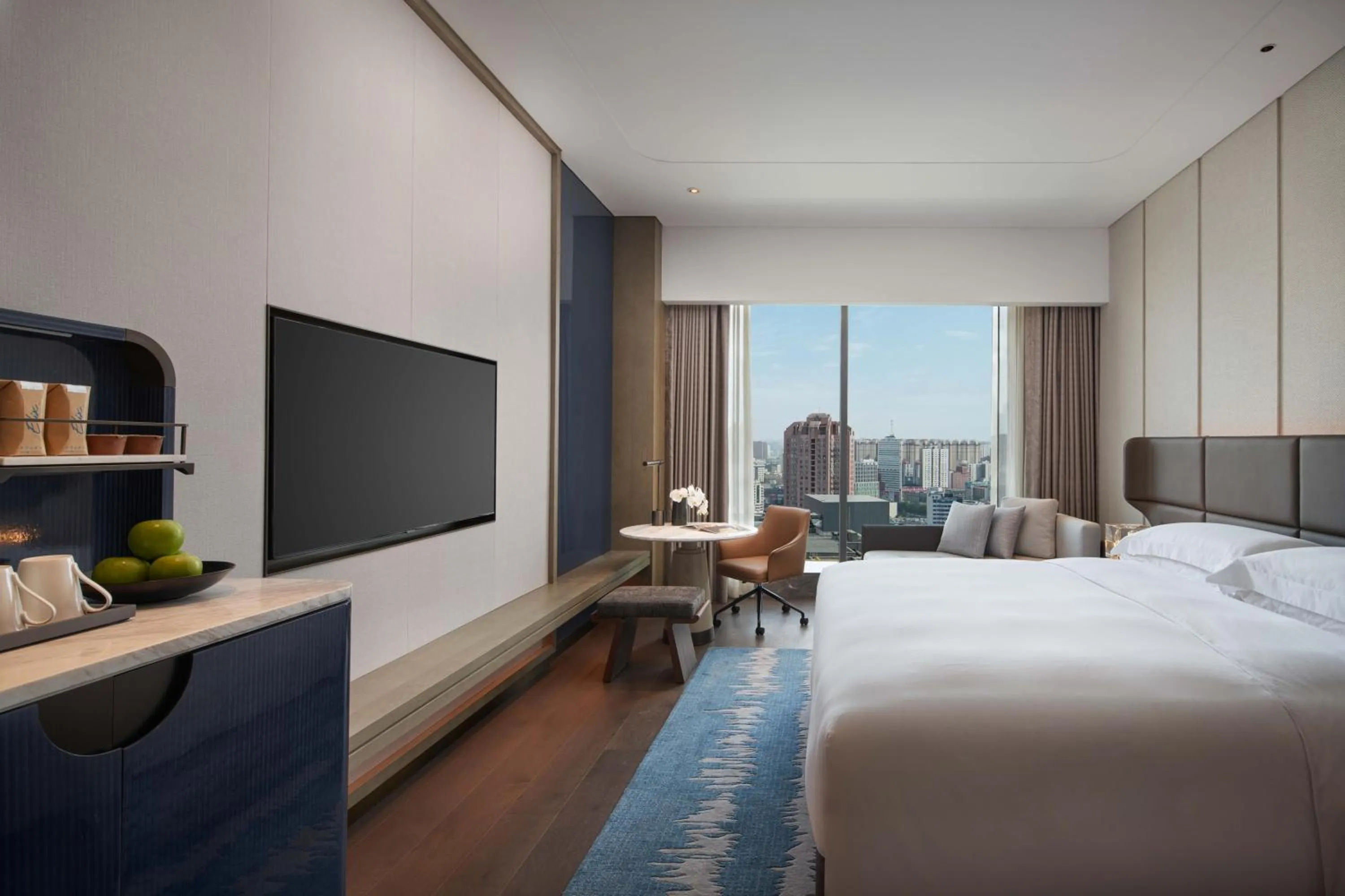 Bed in InterContinental Zhengzhou by IHG