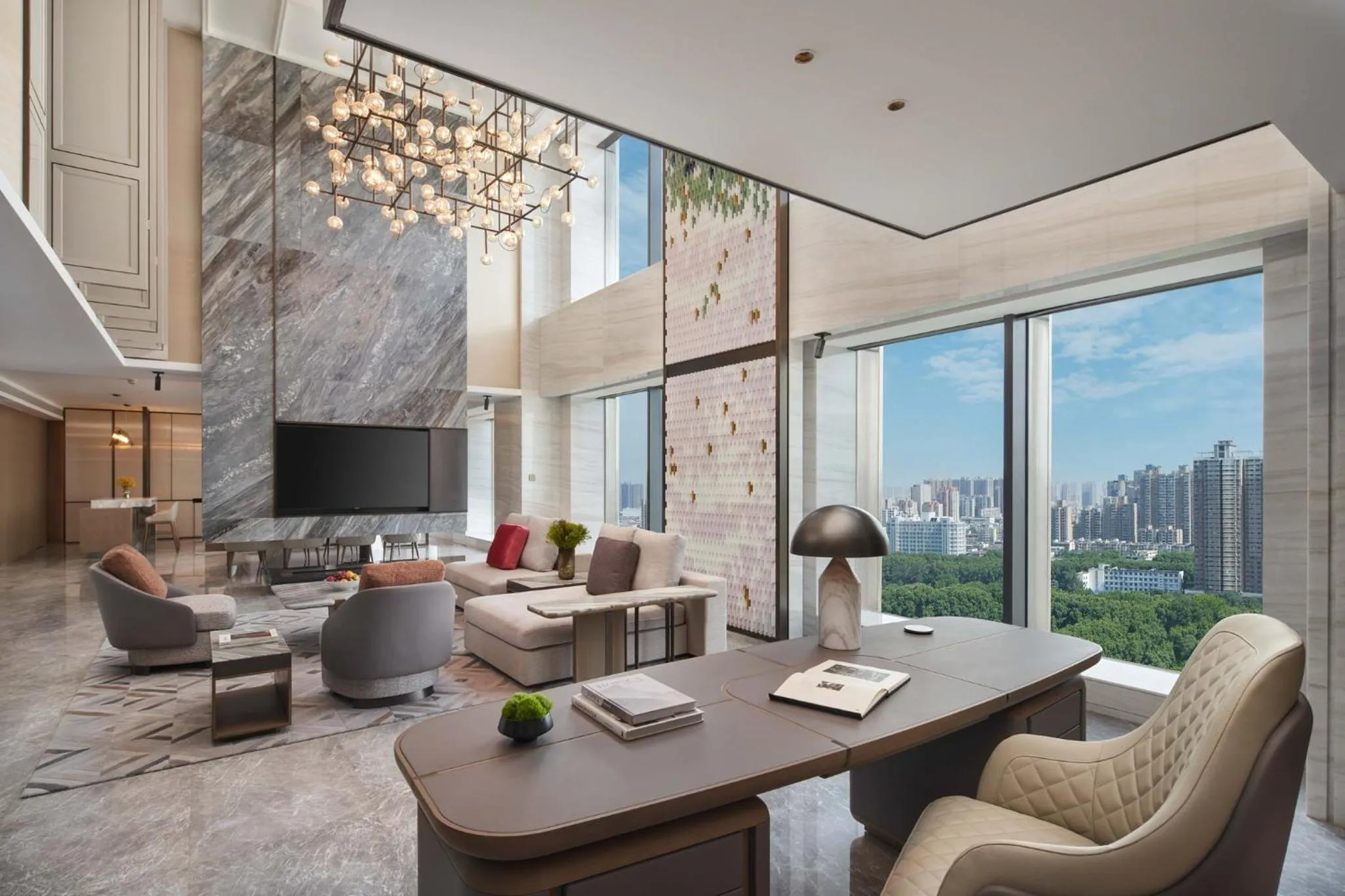 Photo of the whole room in InterContinental Zhengzhou by IHG