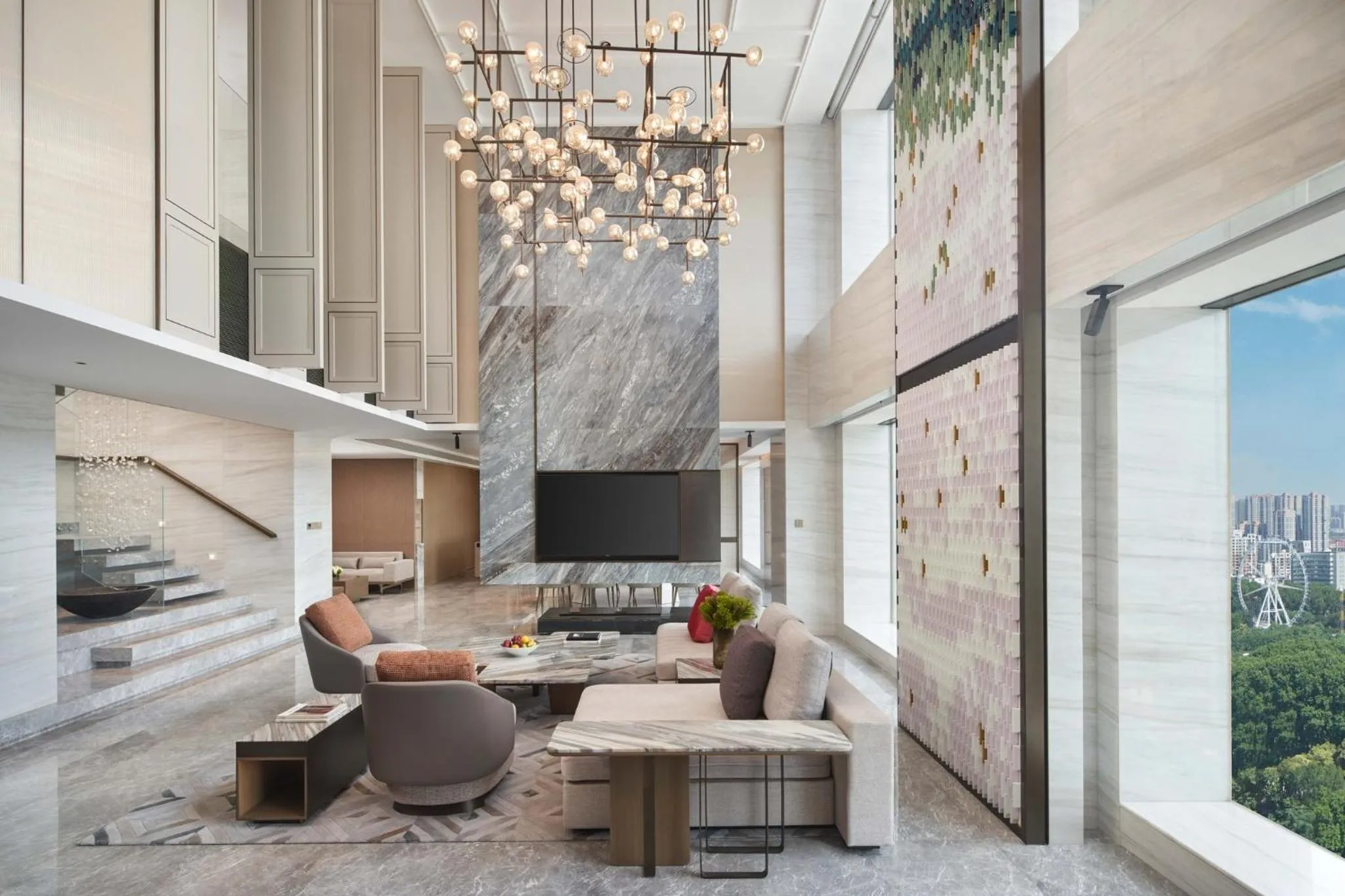 Photo of the whole room in InterContinental Zhengzhou by IHG