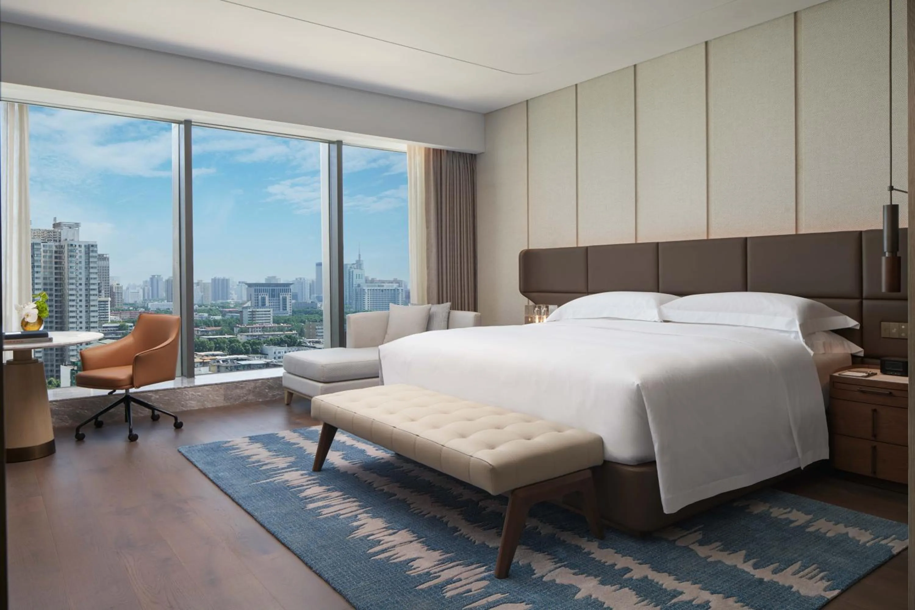 Bed in InterContinental Zhengzhou by IHG