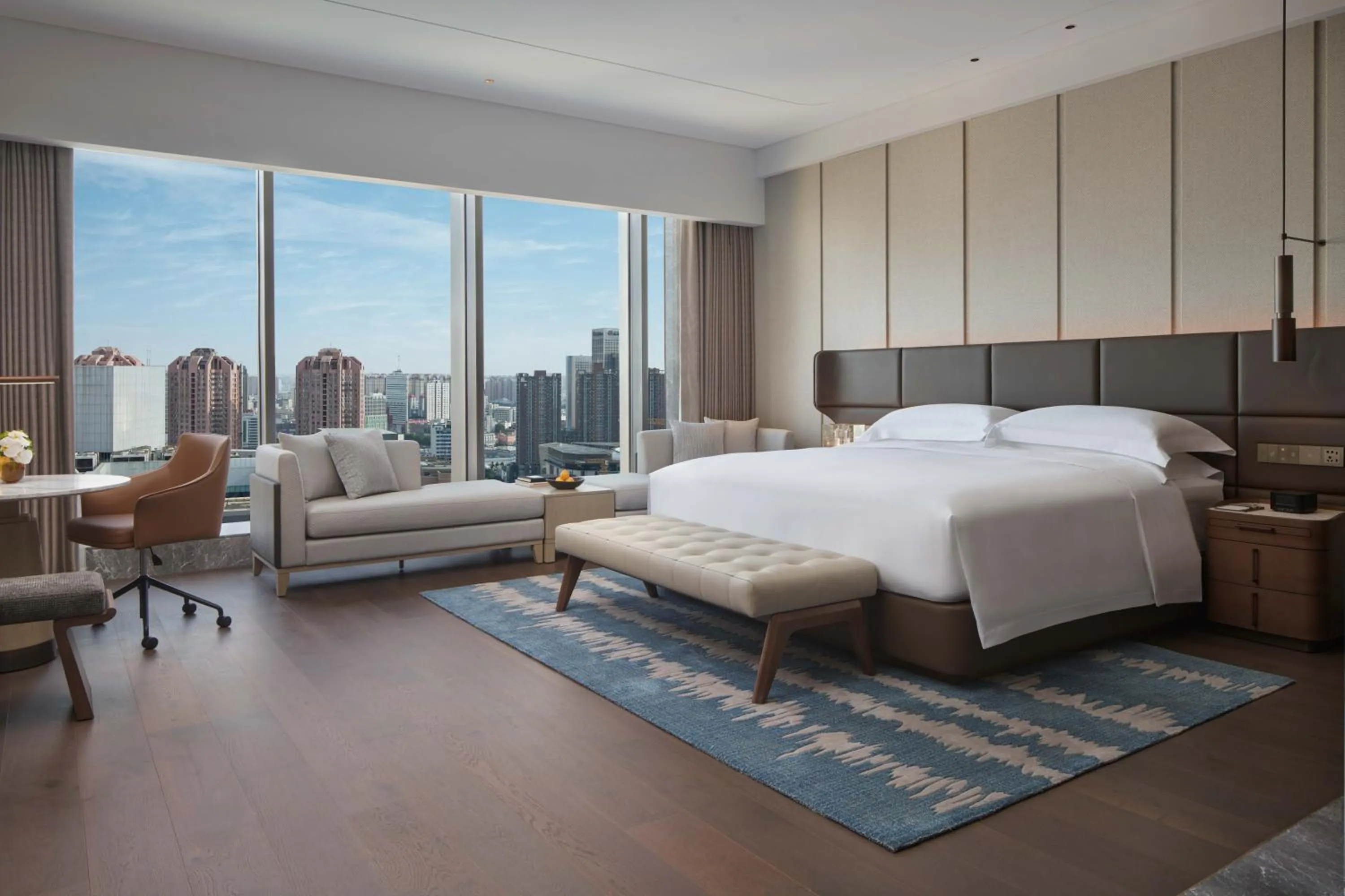 Bed in InterContinental Zhengzhou by IHG