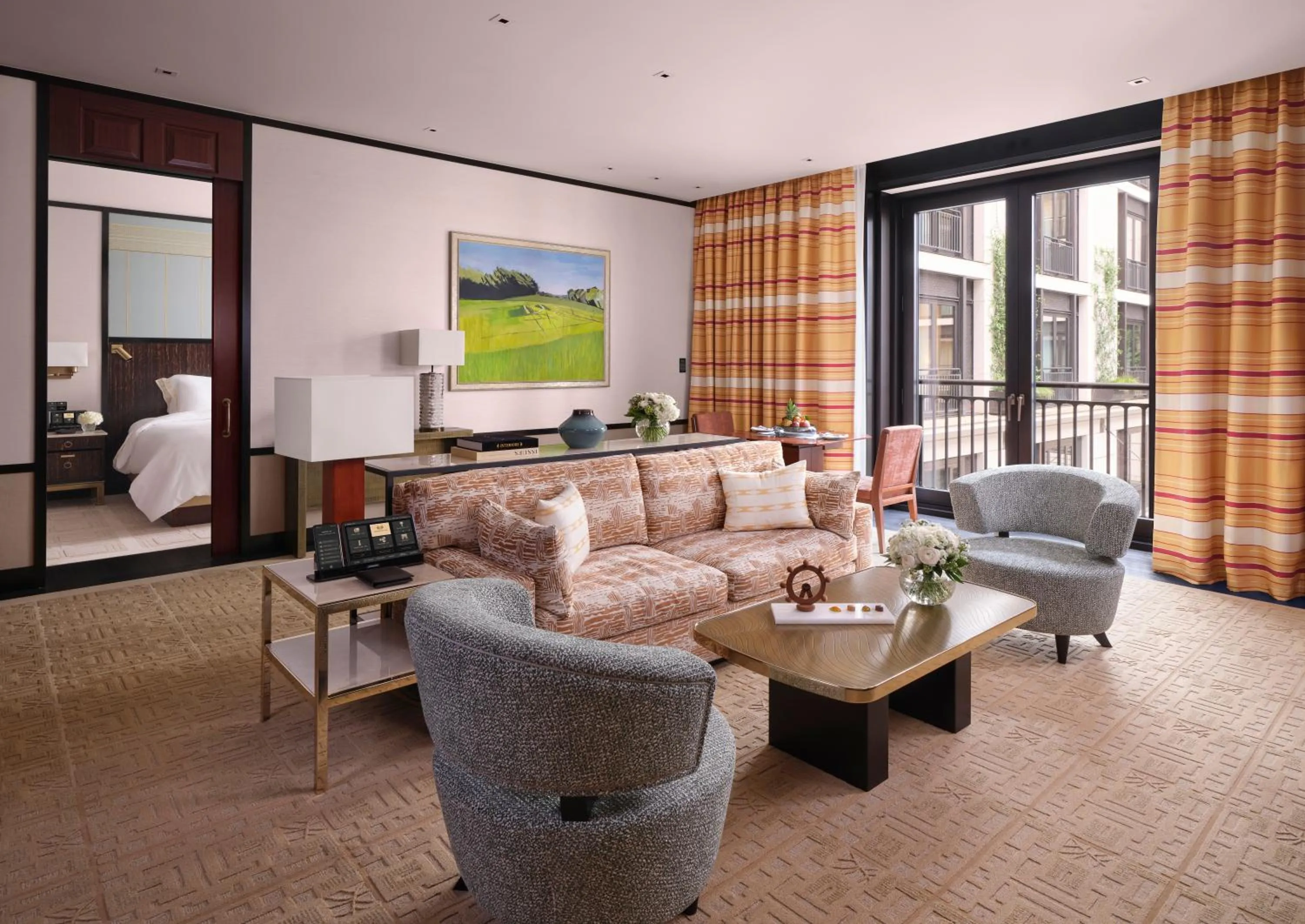 Living room in The Peninsula London