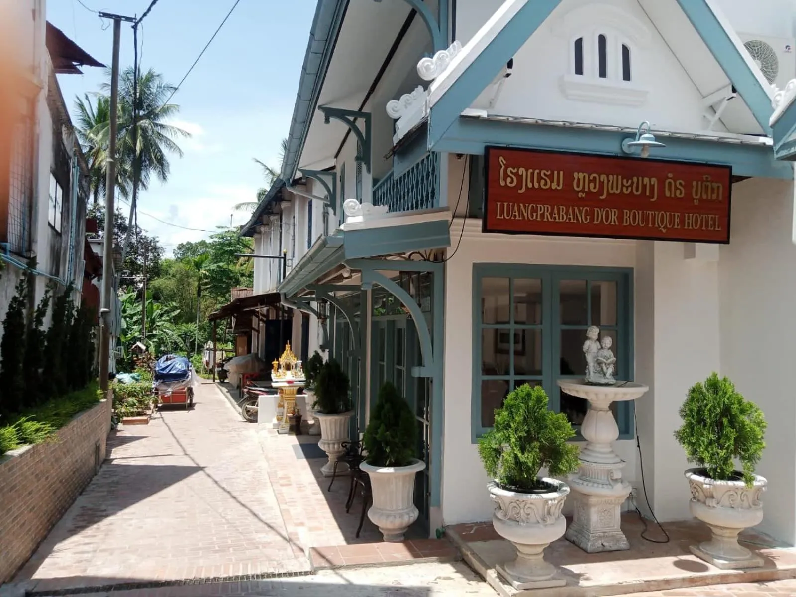 Property building in Luangprabang D'or Boutique Hotel