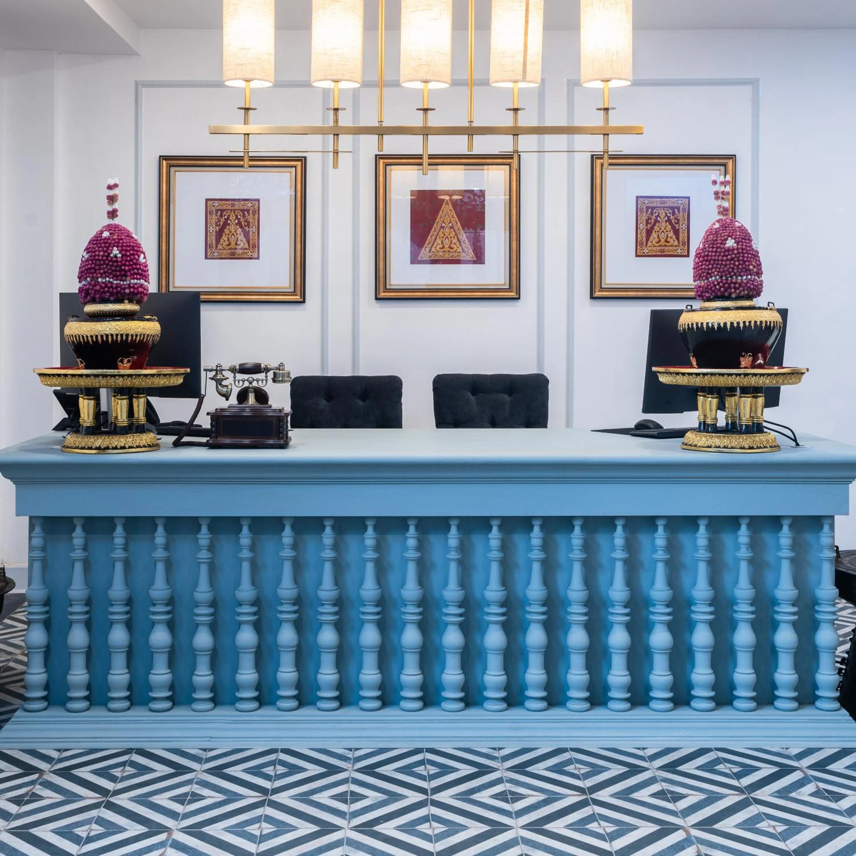 Lobby or reception in Luangprabang D'or Boutique Hotel