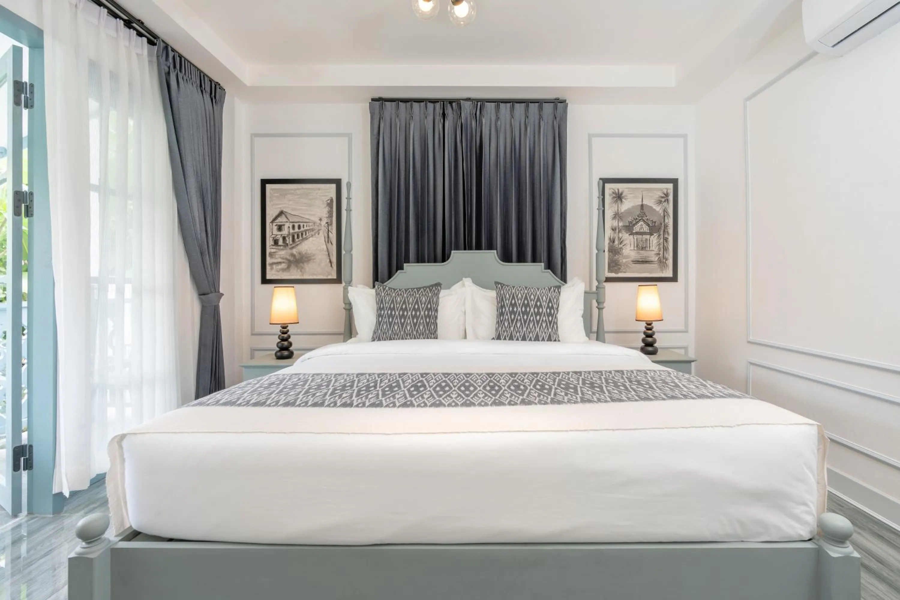 Bed in Luangprabang D'or Boutique Hotel