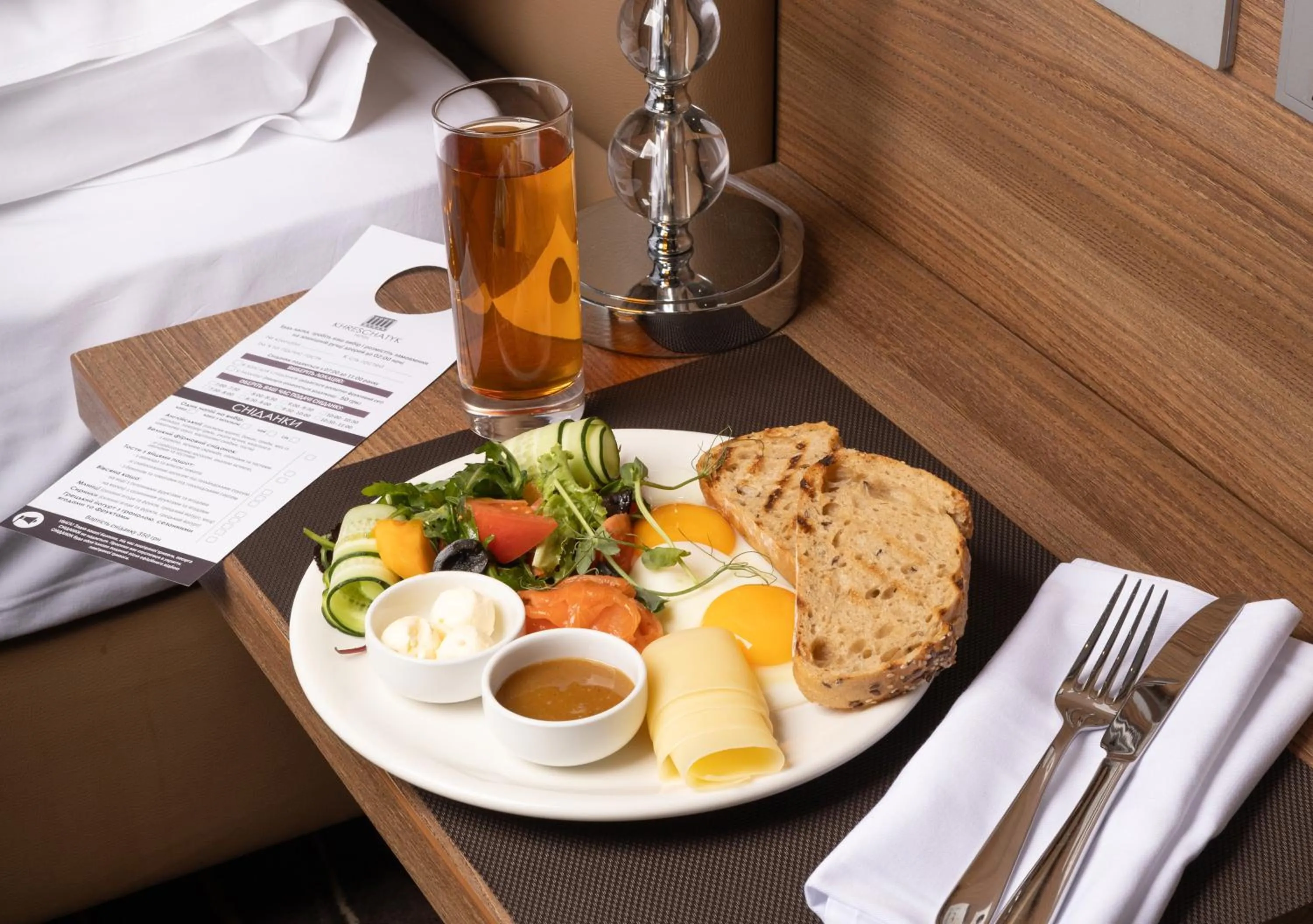 Food close-up in Maidan Palace Hotel