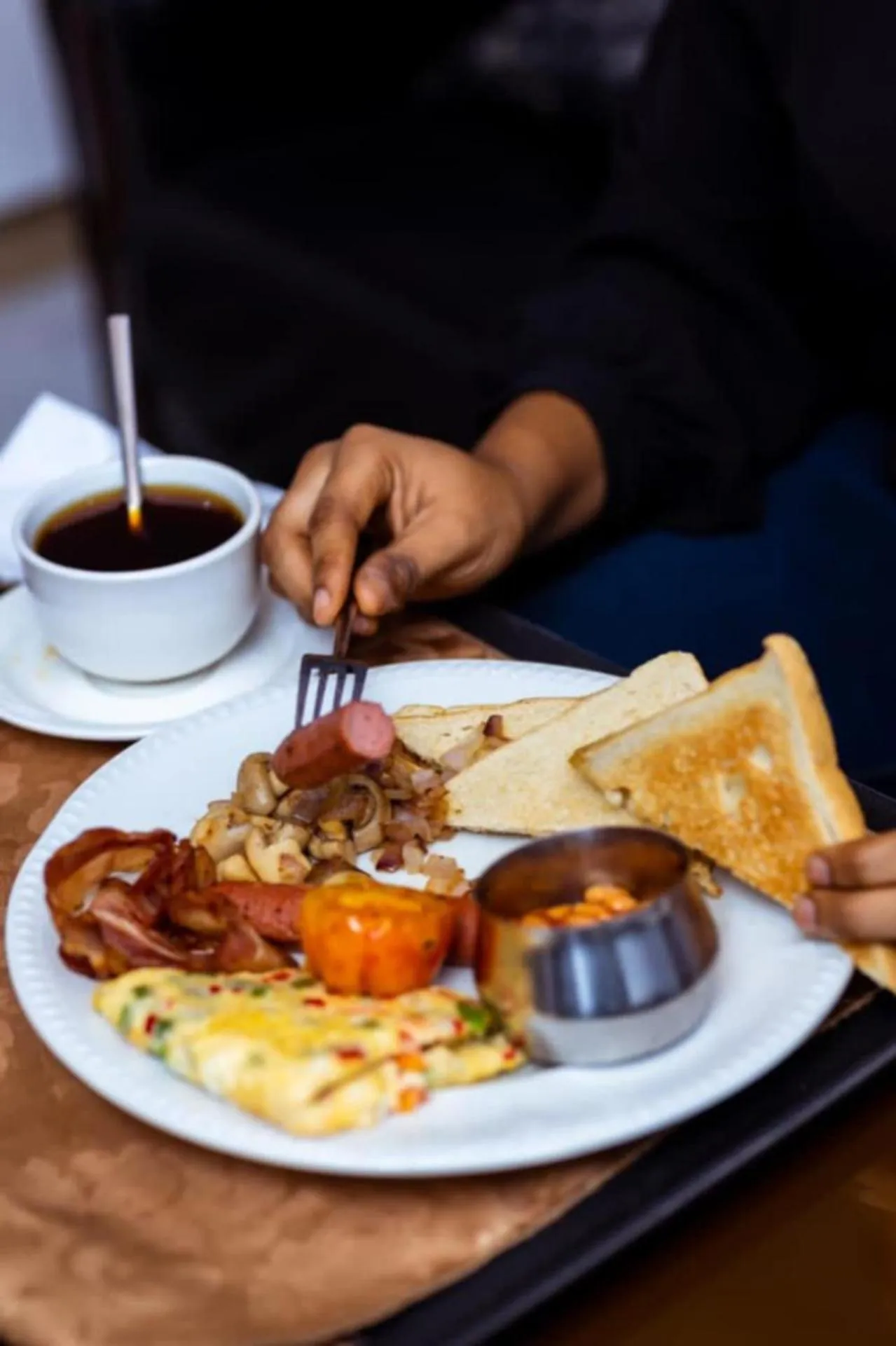 Food close-up in Parkview Astoria Hotel
