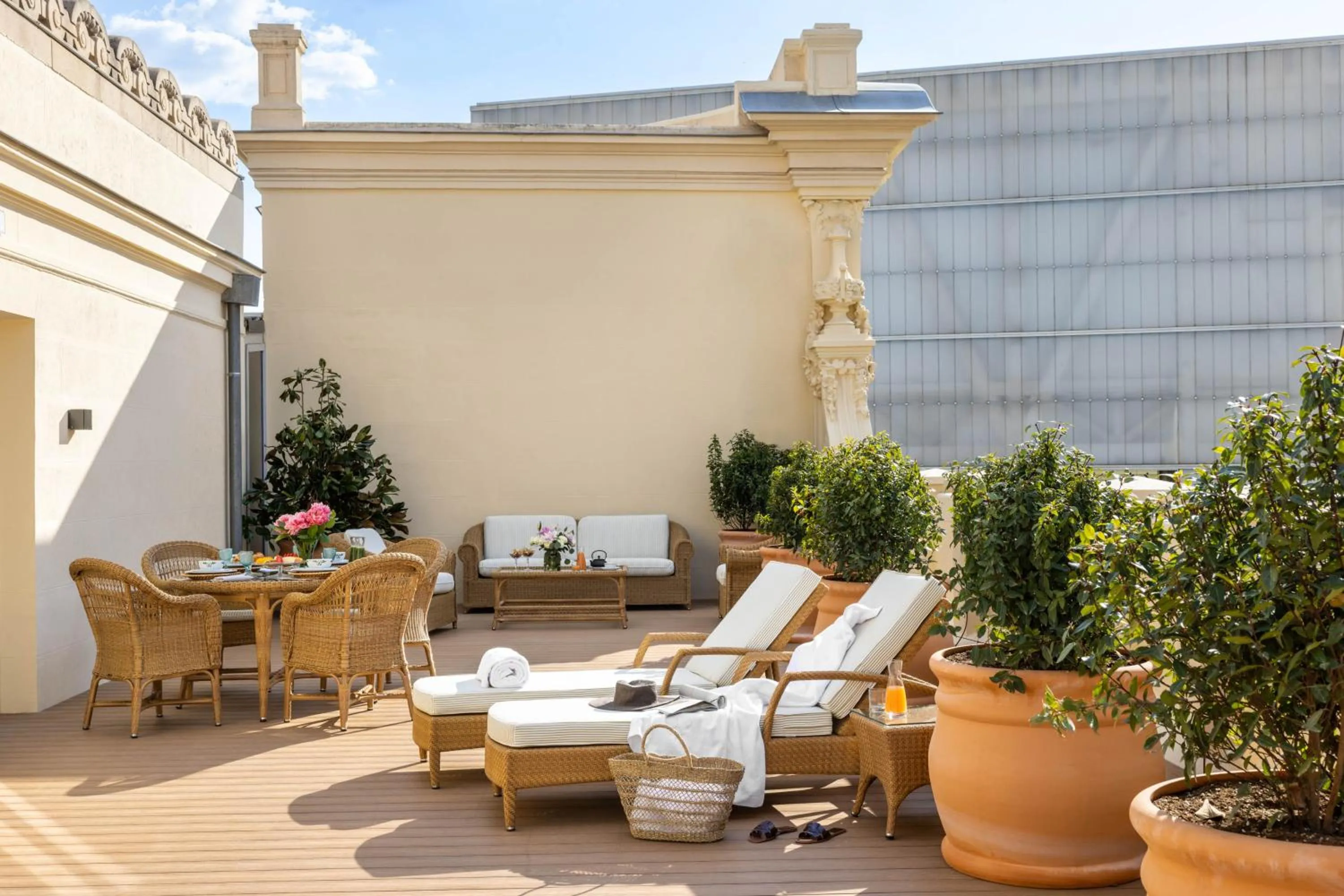 Balcony/Terrace in URSO Hotel & Spa, a Small Luxury Hotel of the World