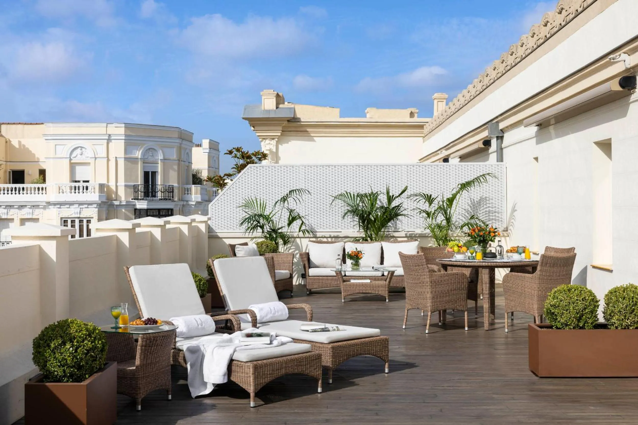 Balcony/Terrace in URSO Hotel & Spa, a Small Luxury Hotel of the World