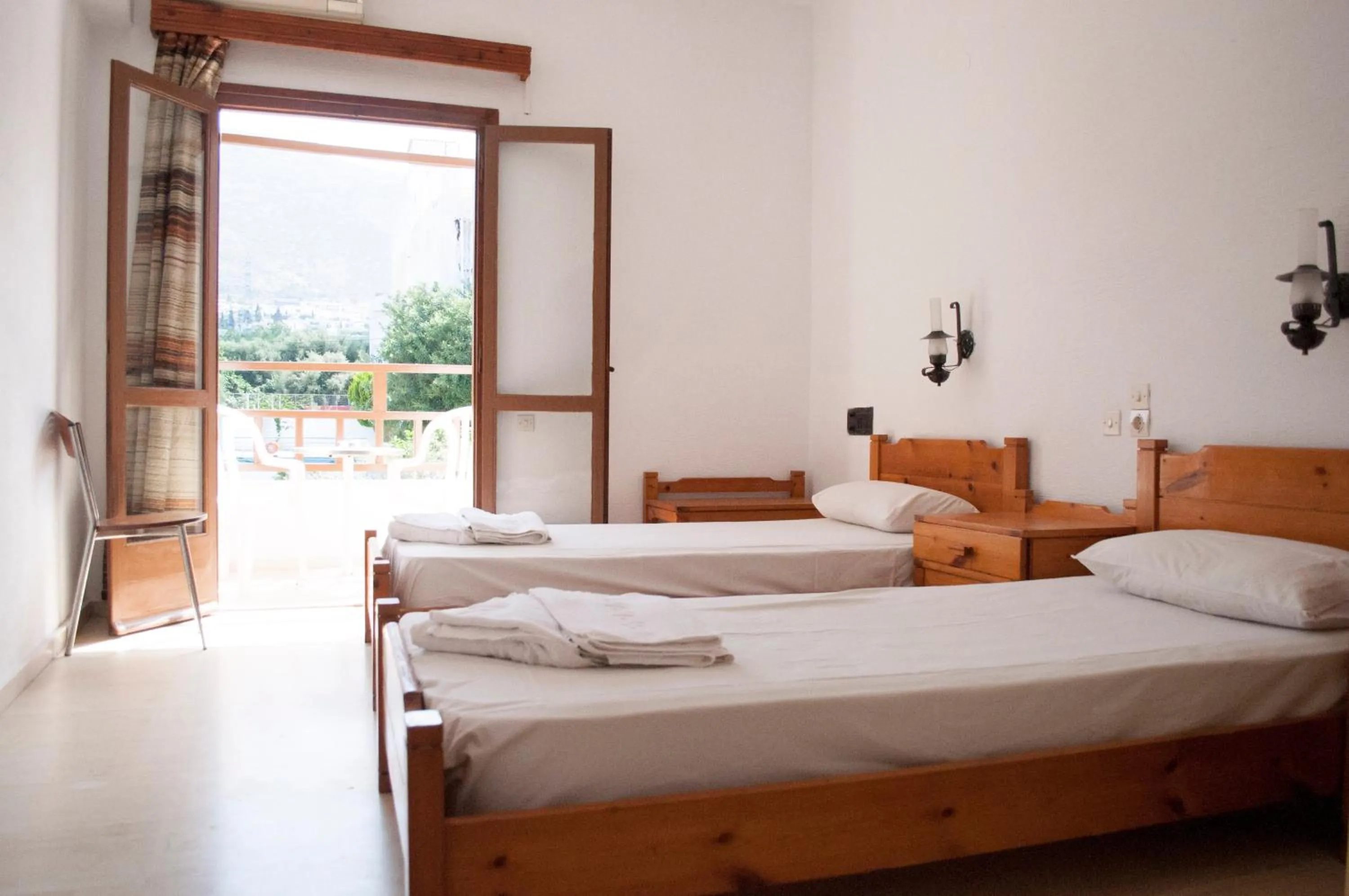 Bedroom, Bed in Hotel Velissarios