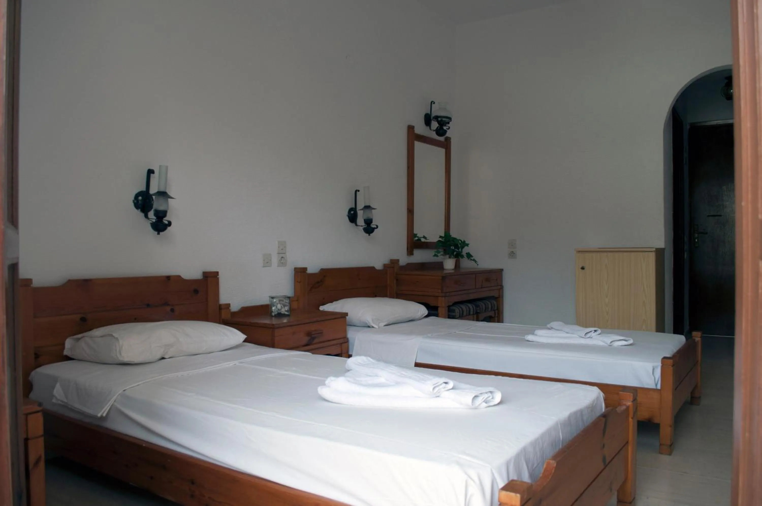 Bedroom, Bed in Hotel Velissarios