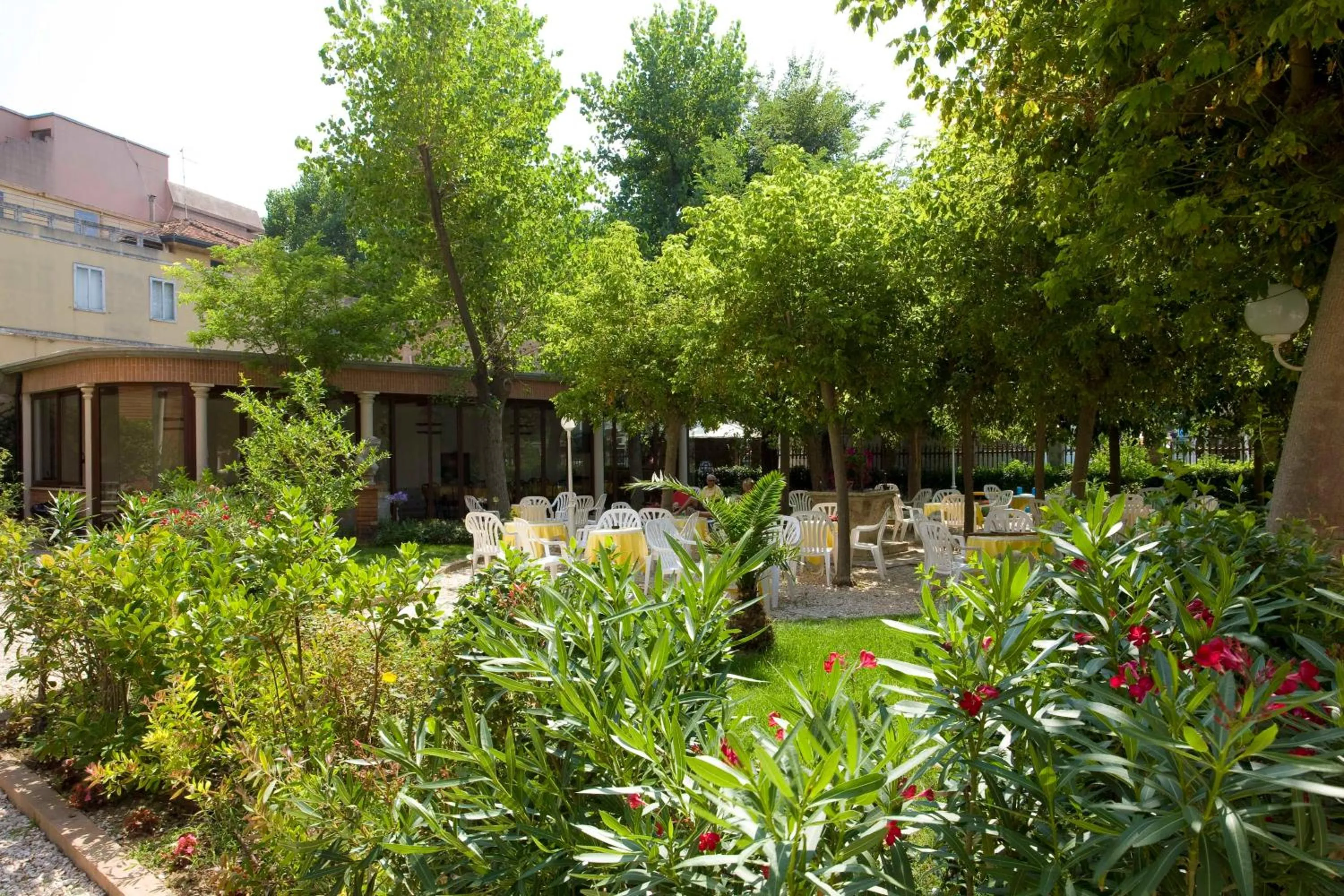 Garden in Hotel Villa Fulgida