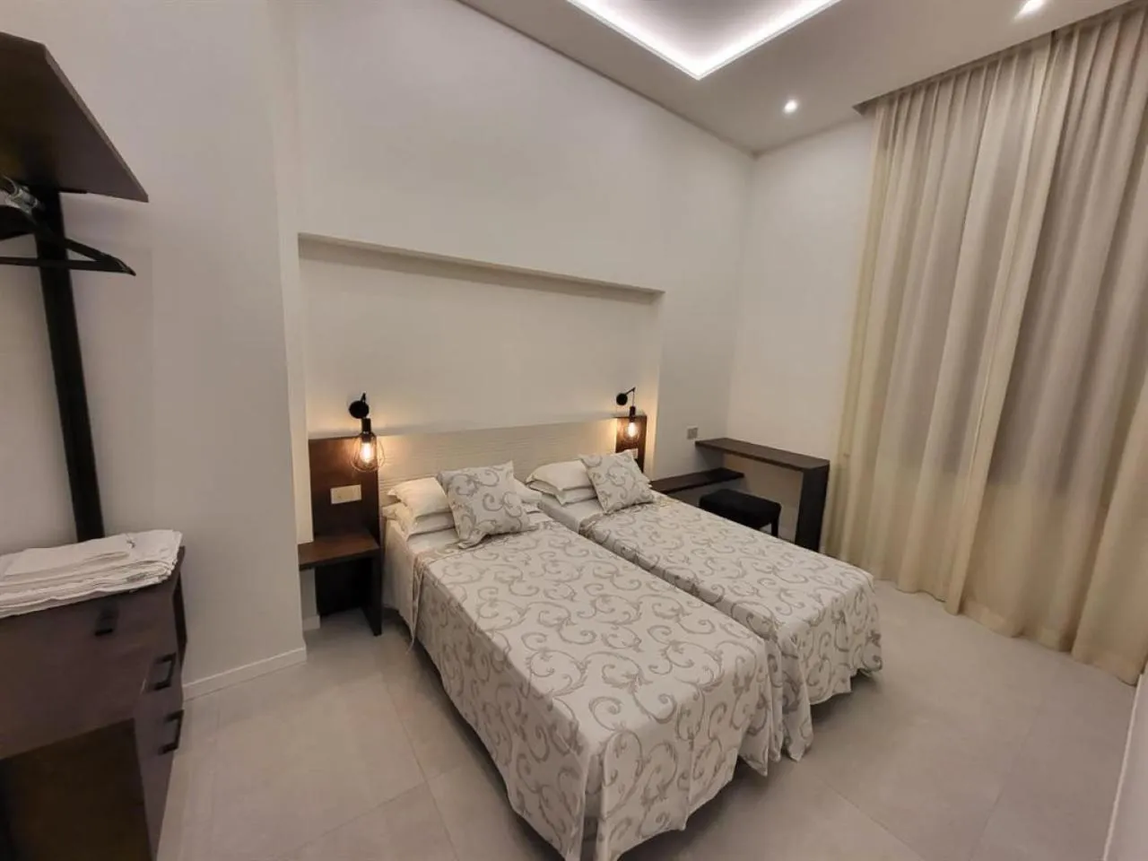 Bed in Hotel Villa Fulgida