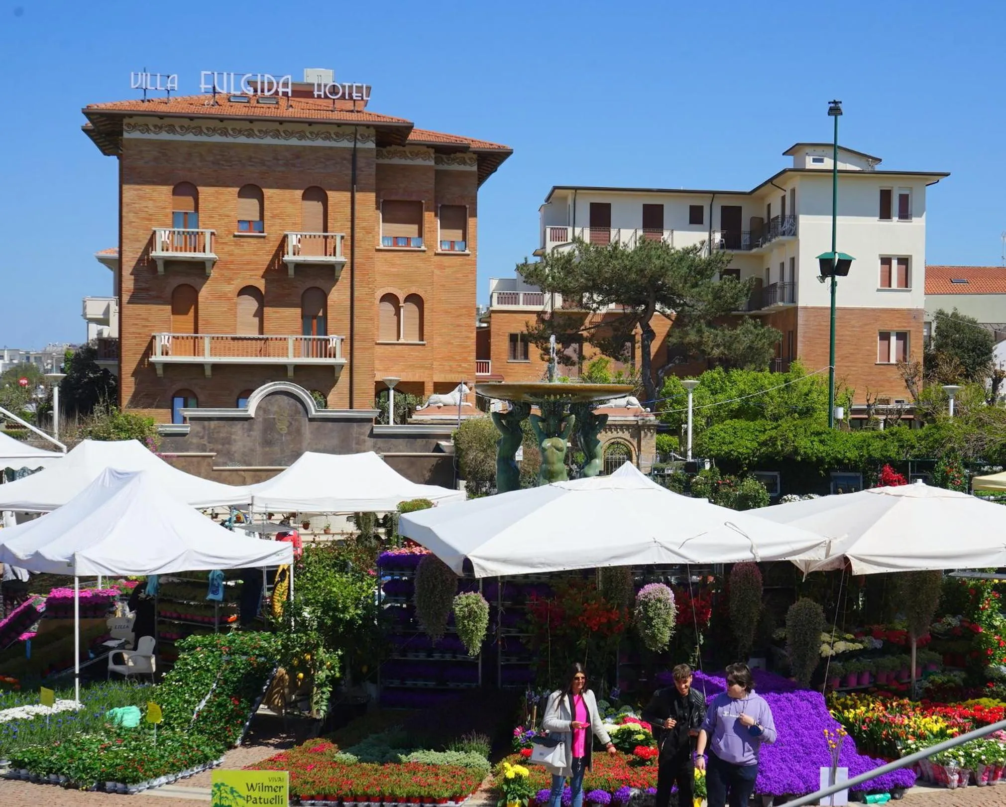 Property building in Hotel Villa Fulgida