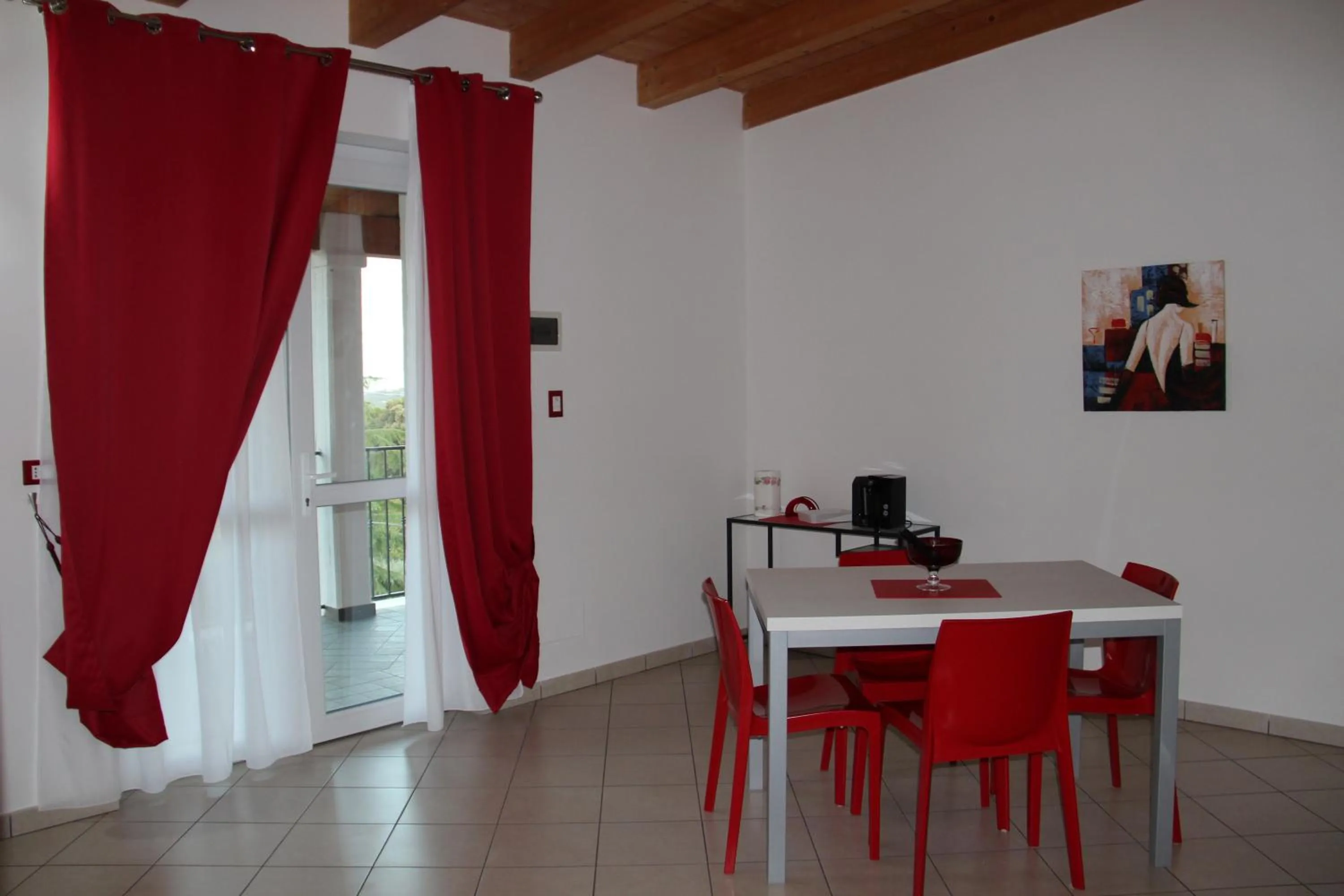 Dining area in Residence Candeloro