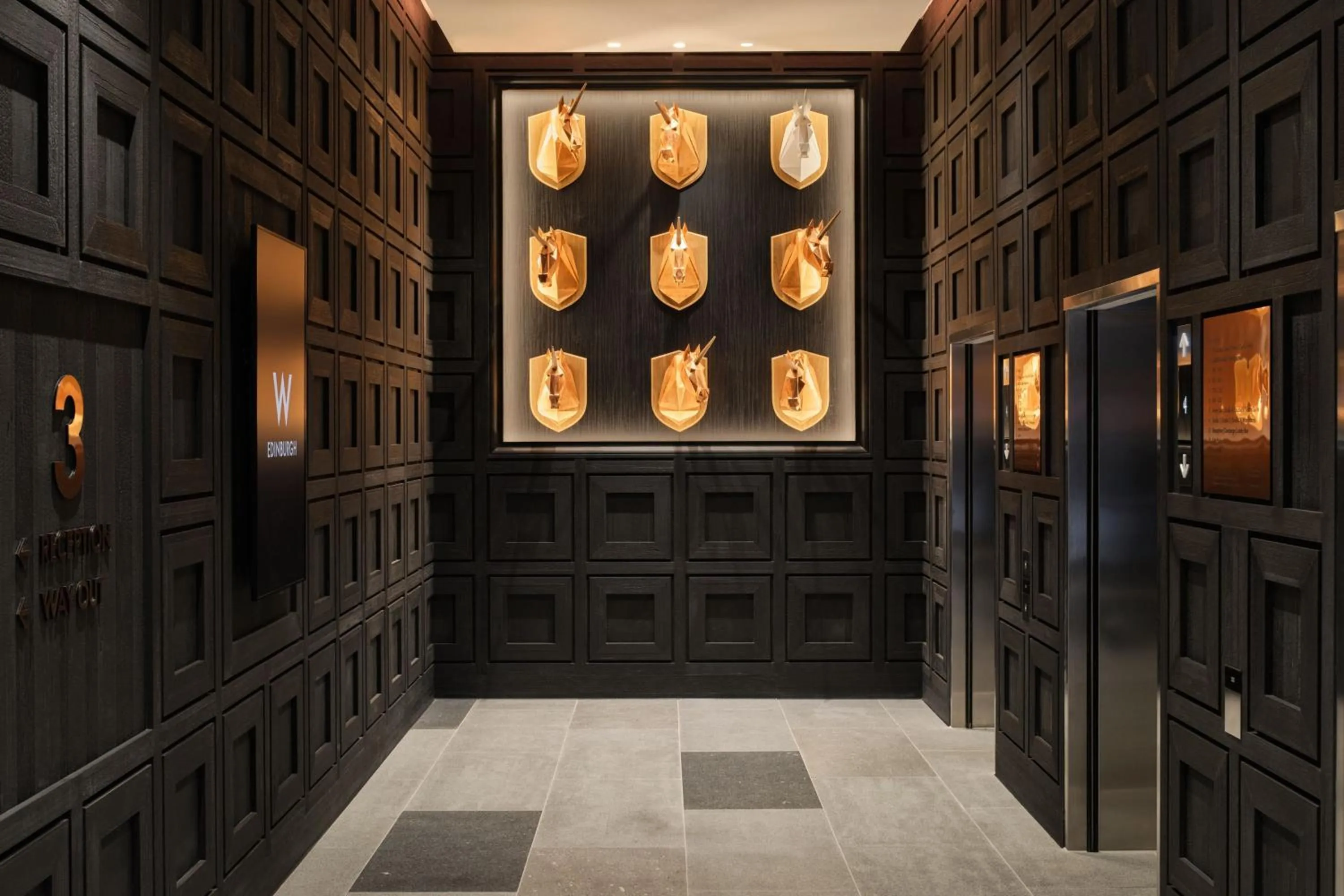 Lobby or reception in W Edinburgh