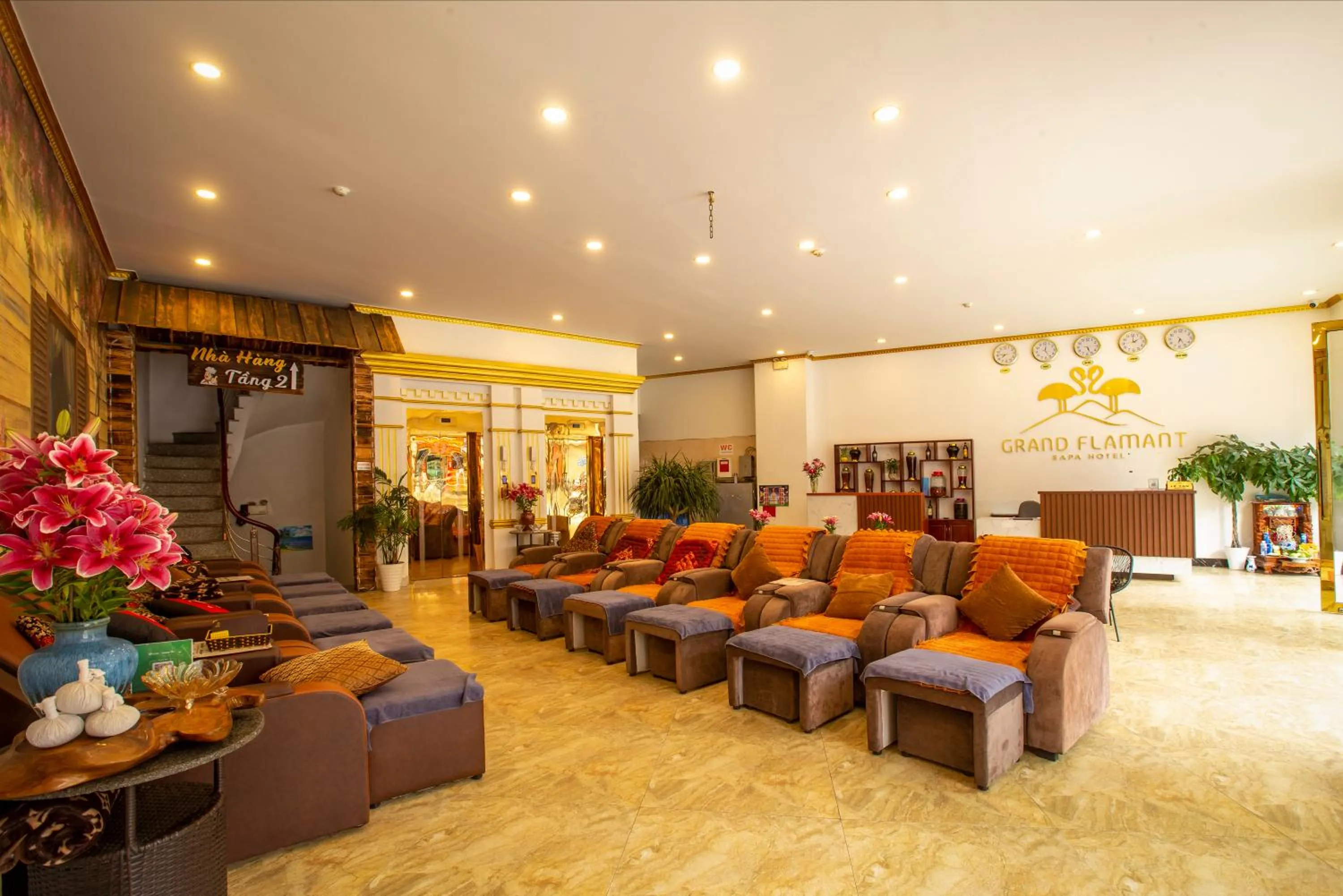 Spa and wellness centre/facilities in Grand Flamant Hotel Sapa