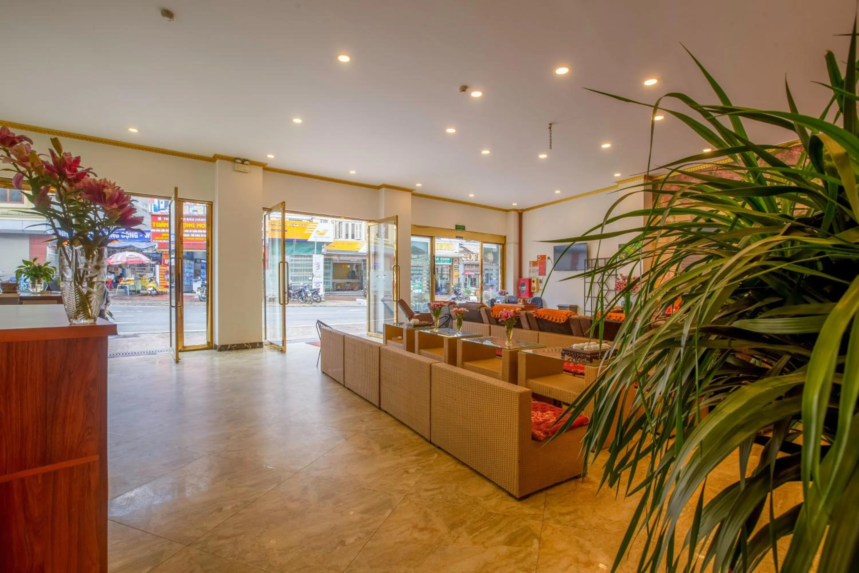Lobby or reception in Grand Flamant Hotel Sapa
