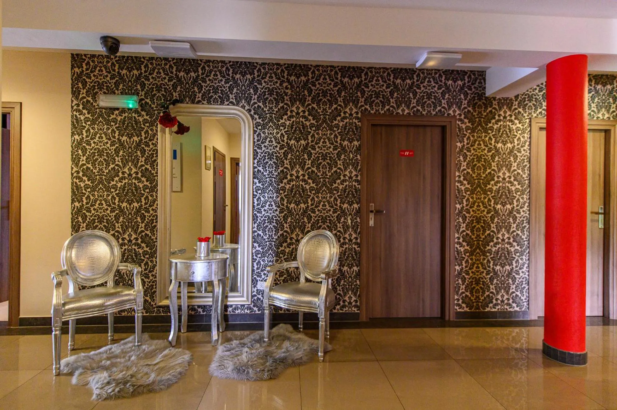 Seating area in Hotel Restauracja Sara