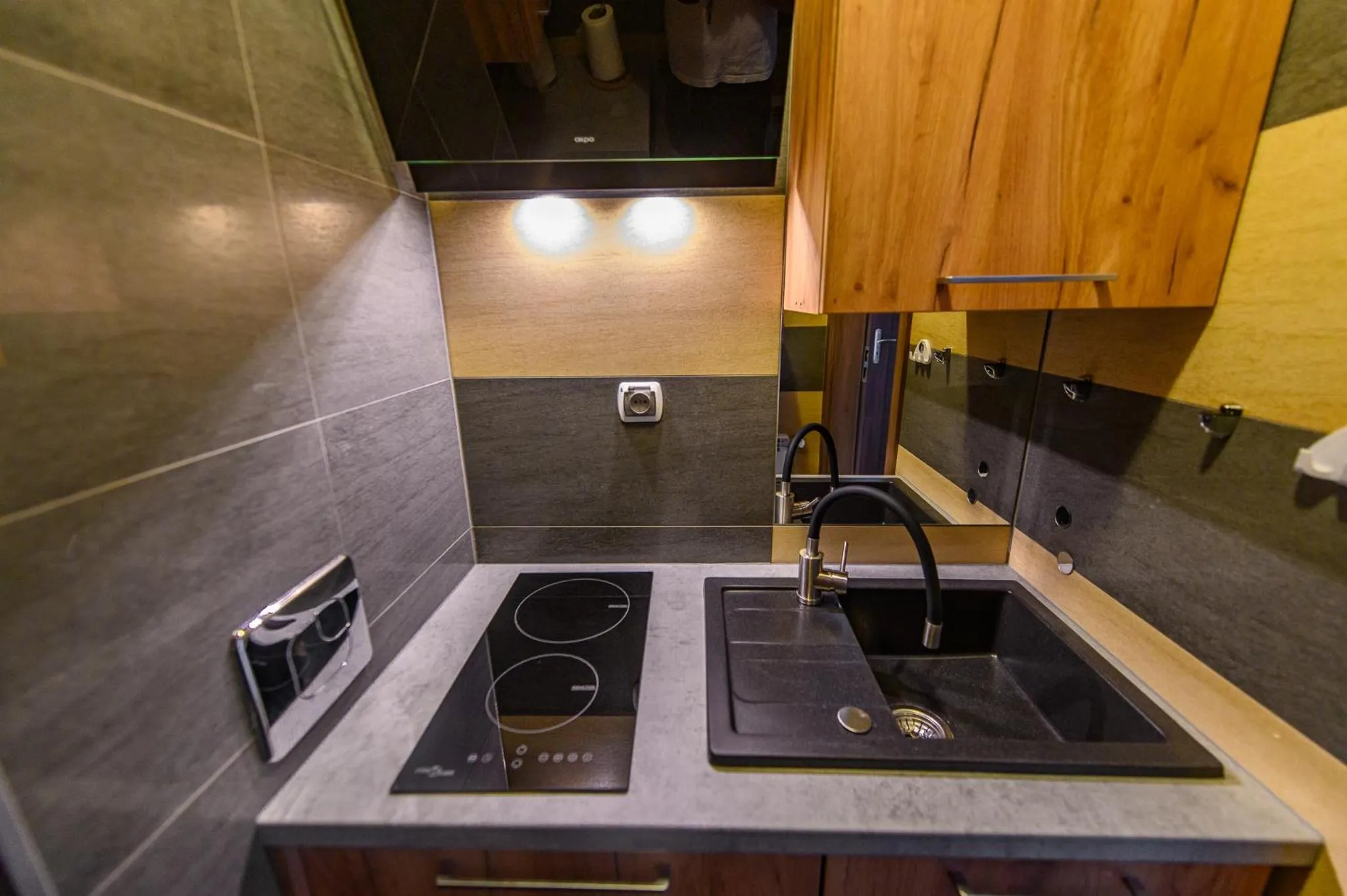 Kitchen or kitchenette in Hotel Restauracja Sara