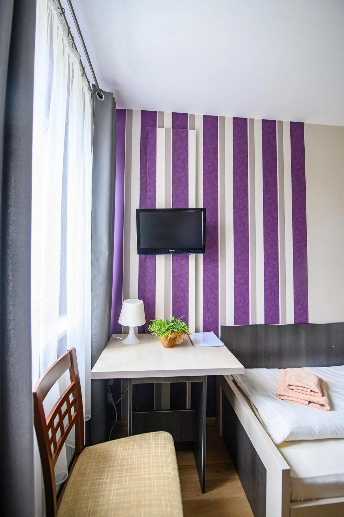 TV and multimedia, Bed in Hotel Restauracja Sara