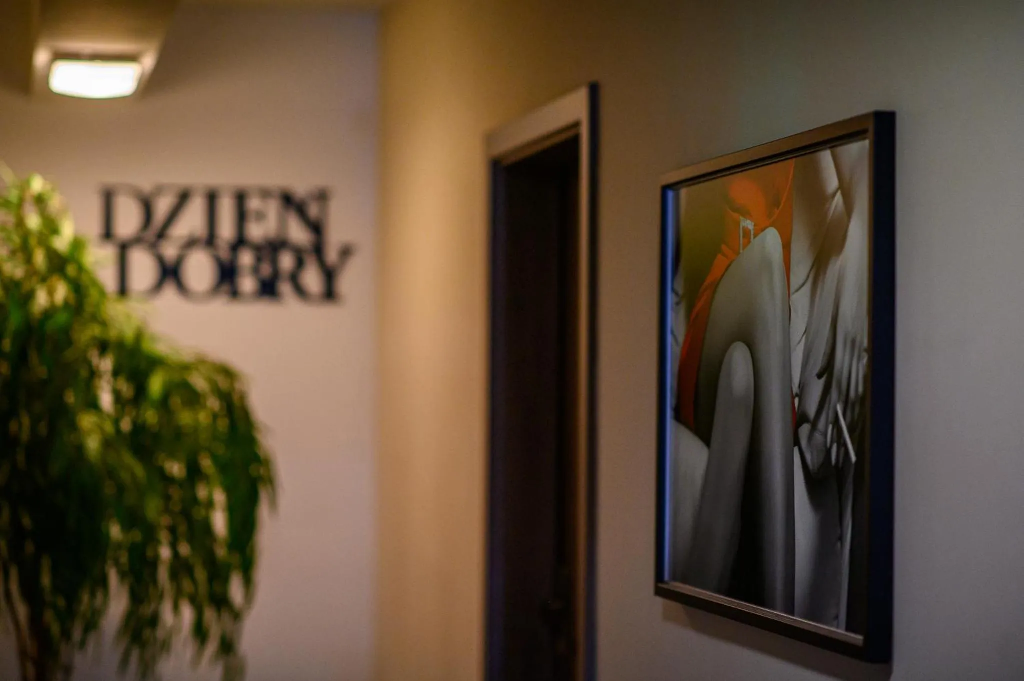 Decorative detail in Hotel Restauracja Sara