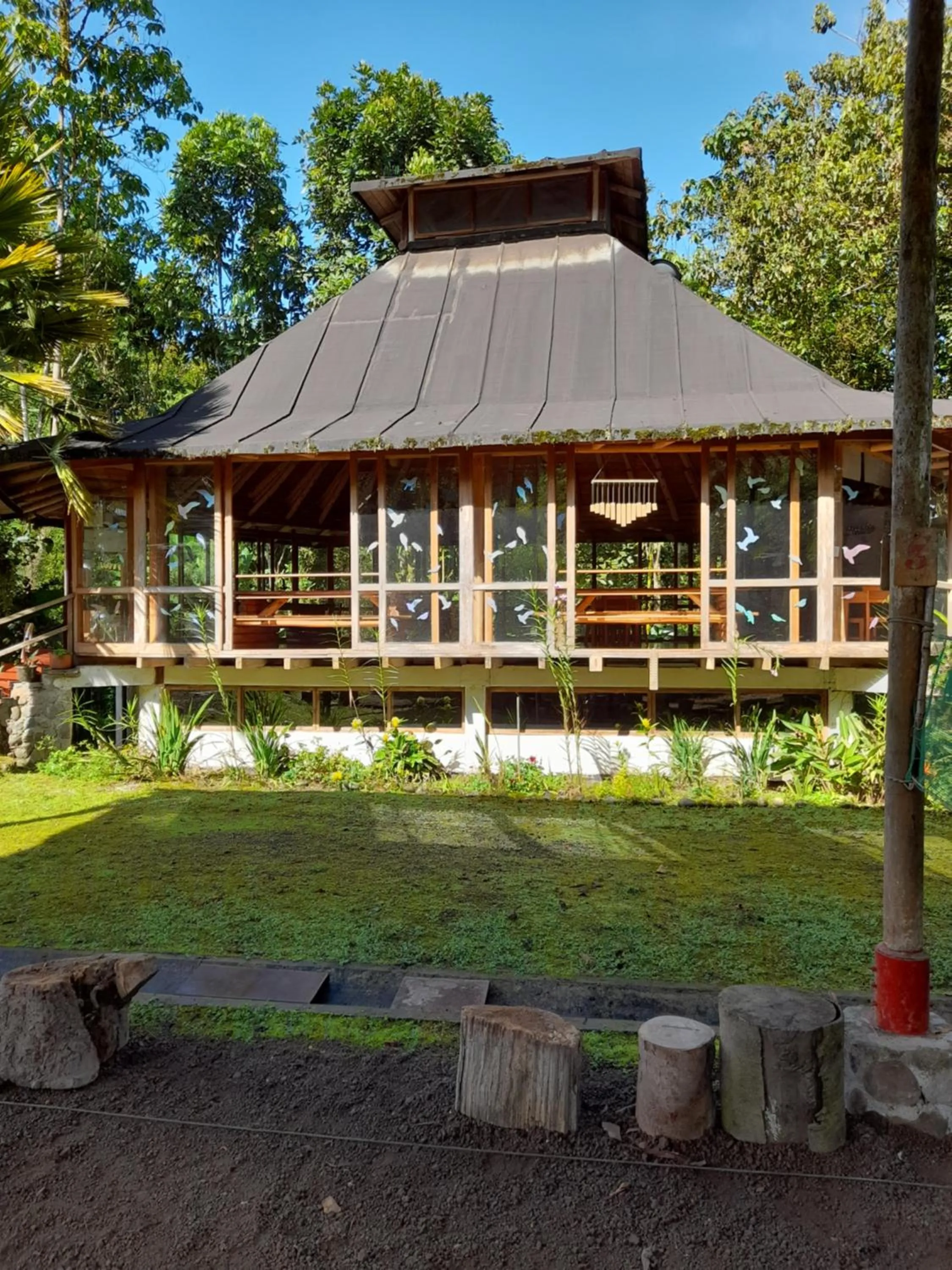 Restaurant/places to eat in Hosteria La Roulotte - Mindo