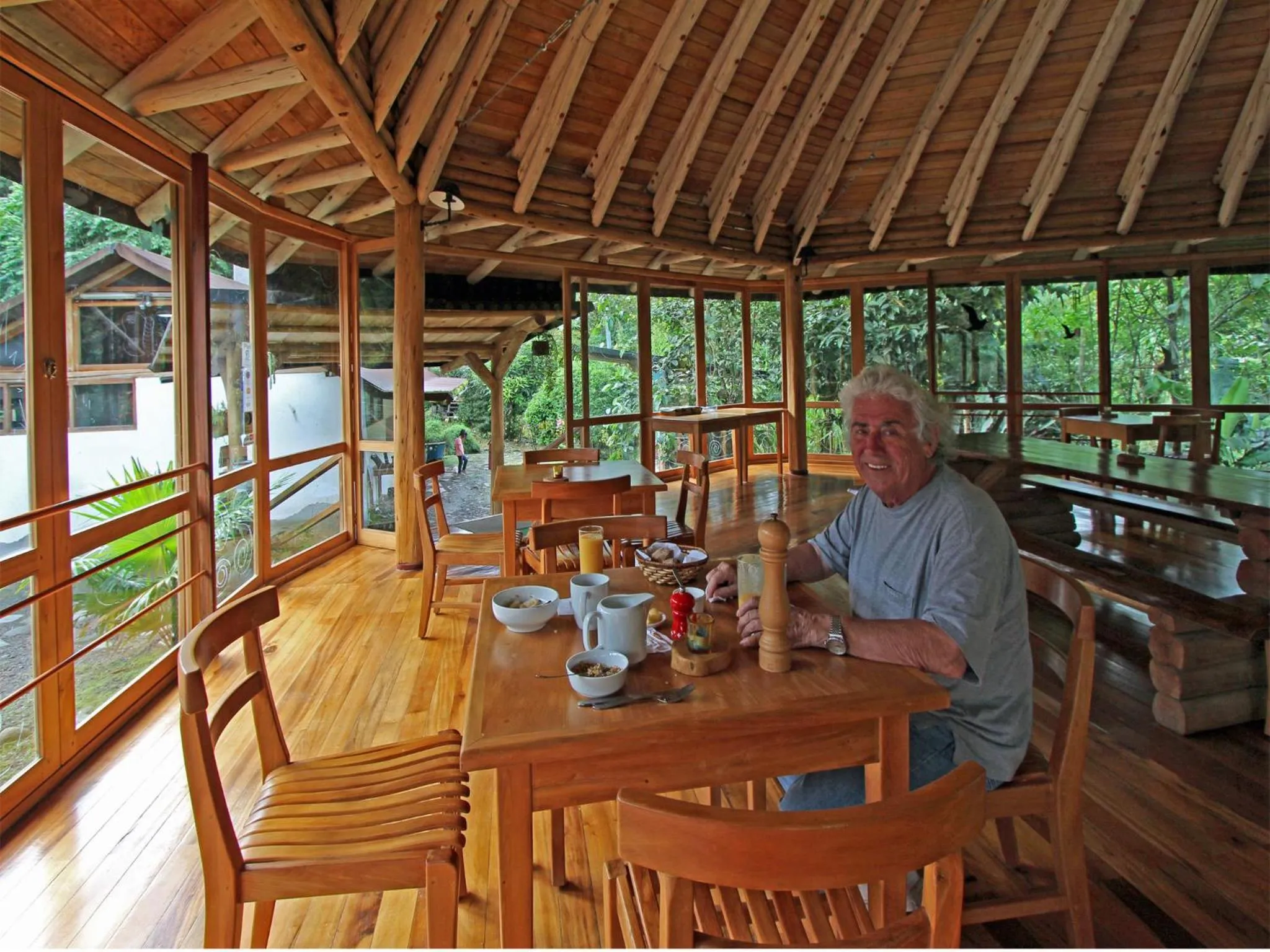 Restaurant/places to eat in Hosteria La Roulotte - Mindo