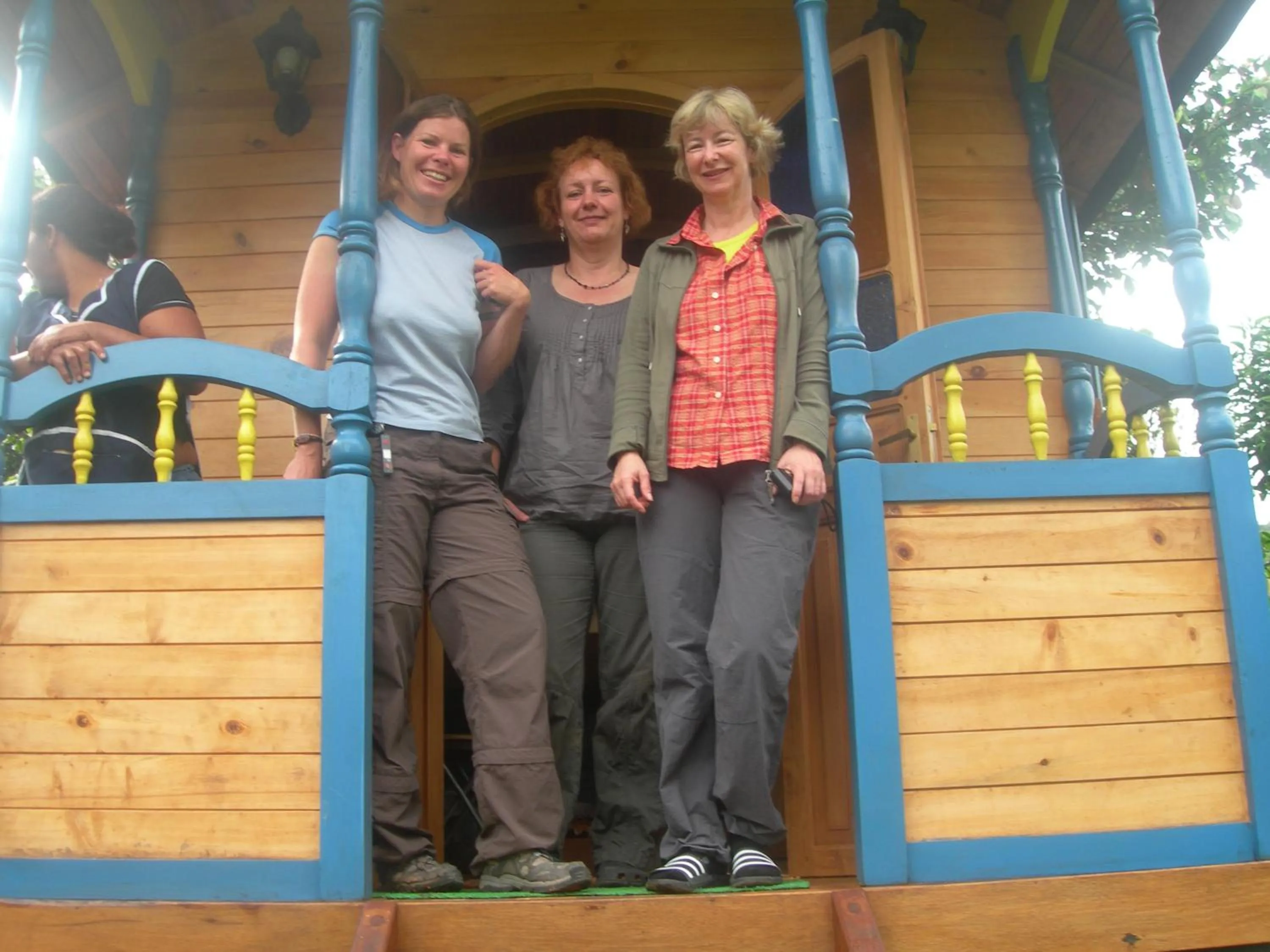 People in Hosteria La Roulotte - Mindo