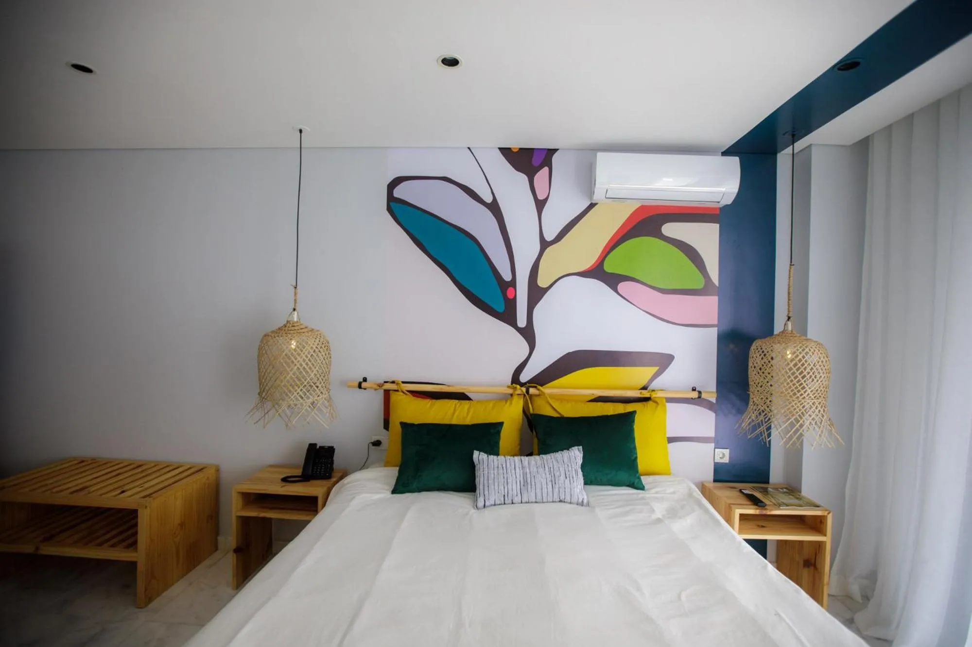 Bed in Cowork Lab Suites