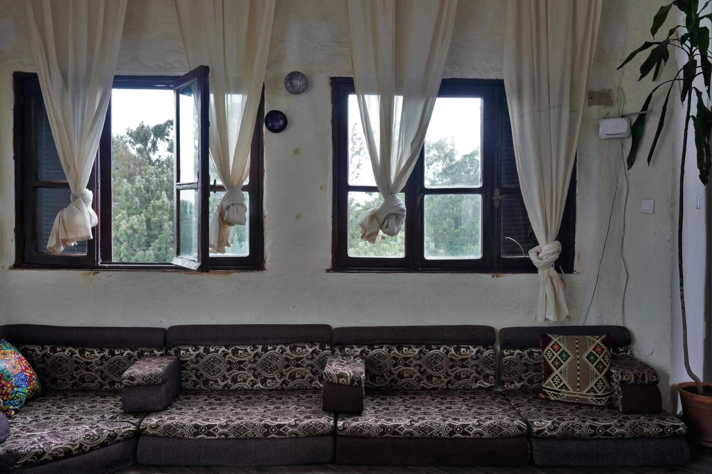 Living room in Tryst Boutique Hotel