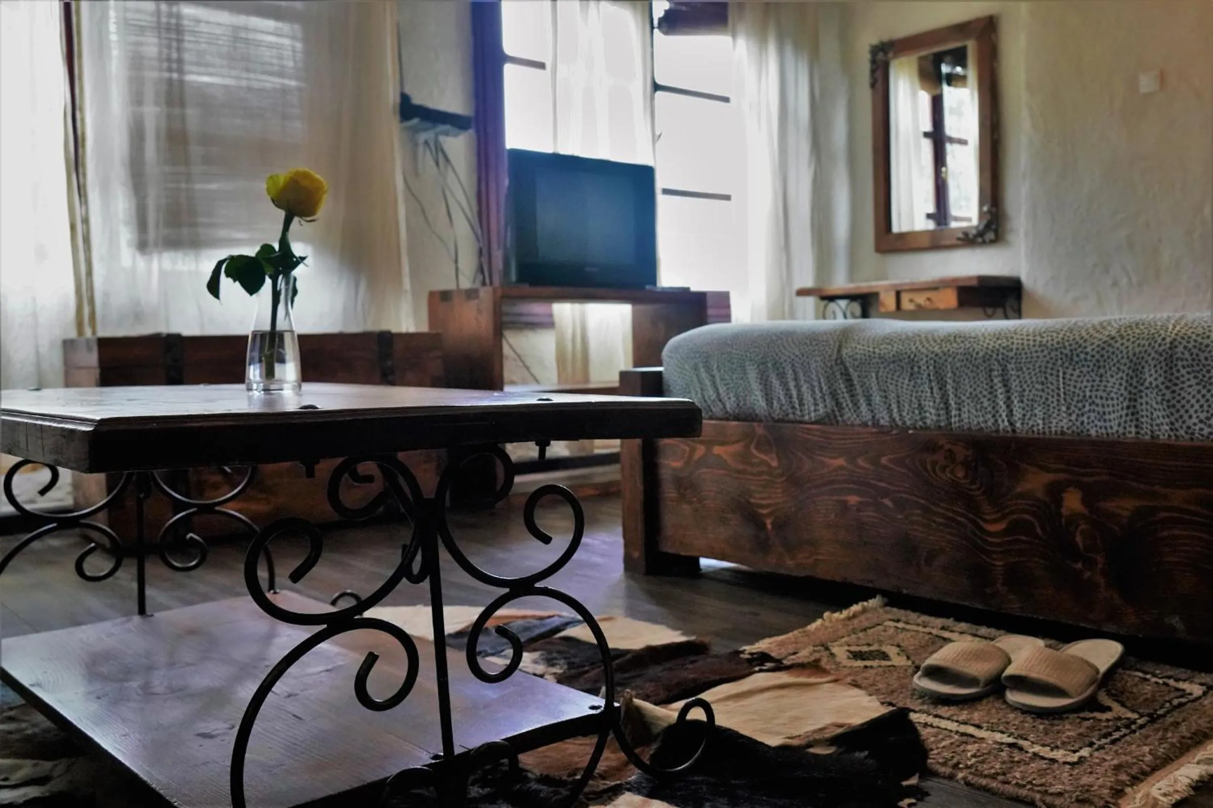 Bed in Tryst Boutique Hotel