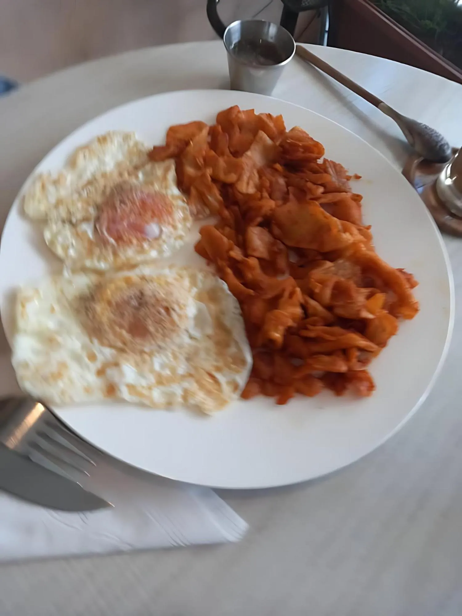 Food in Tryst Boutique Hotel