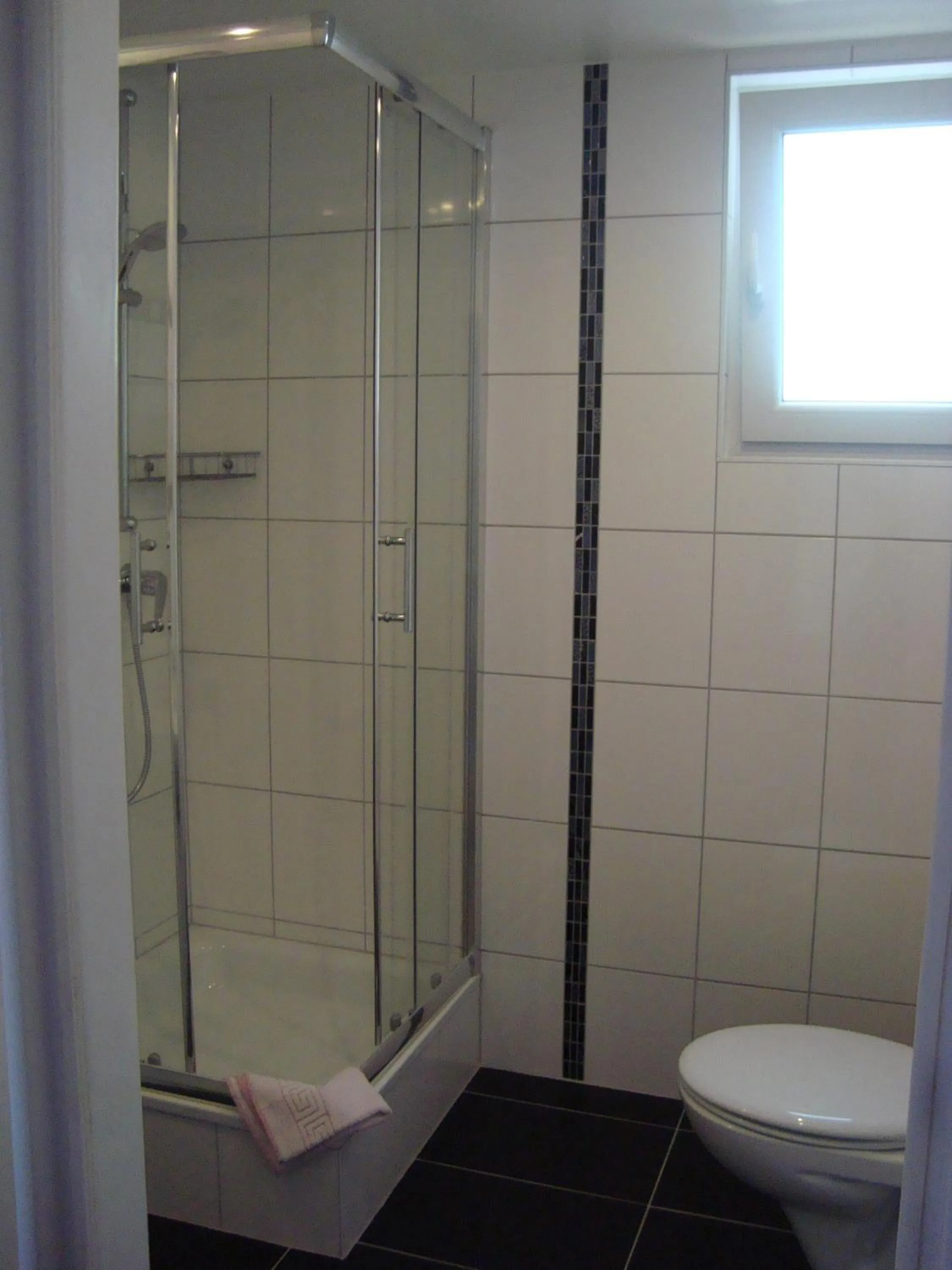 Shower in Hotel Gartenhof