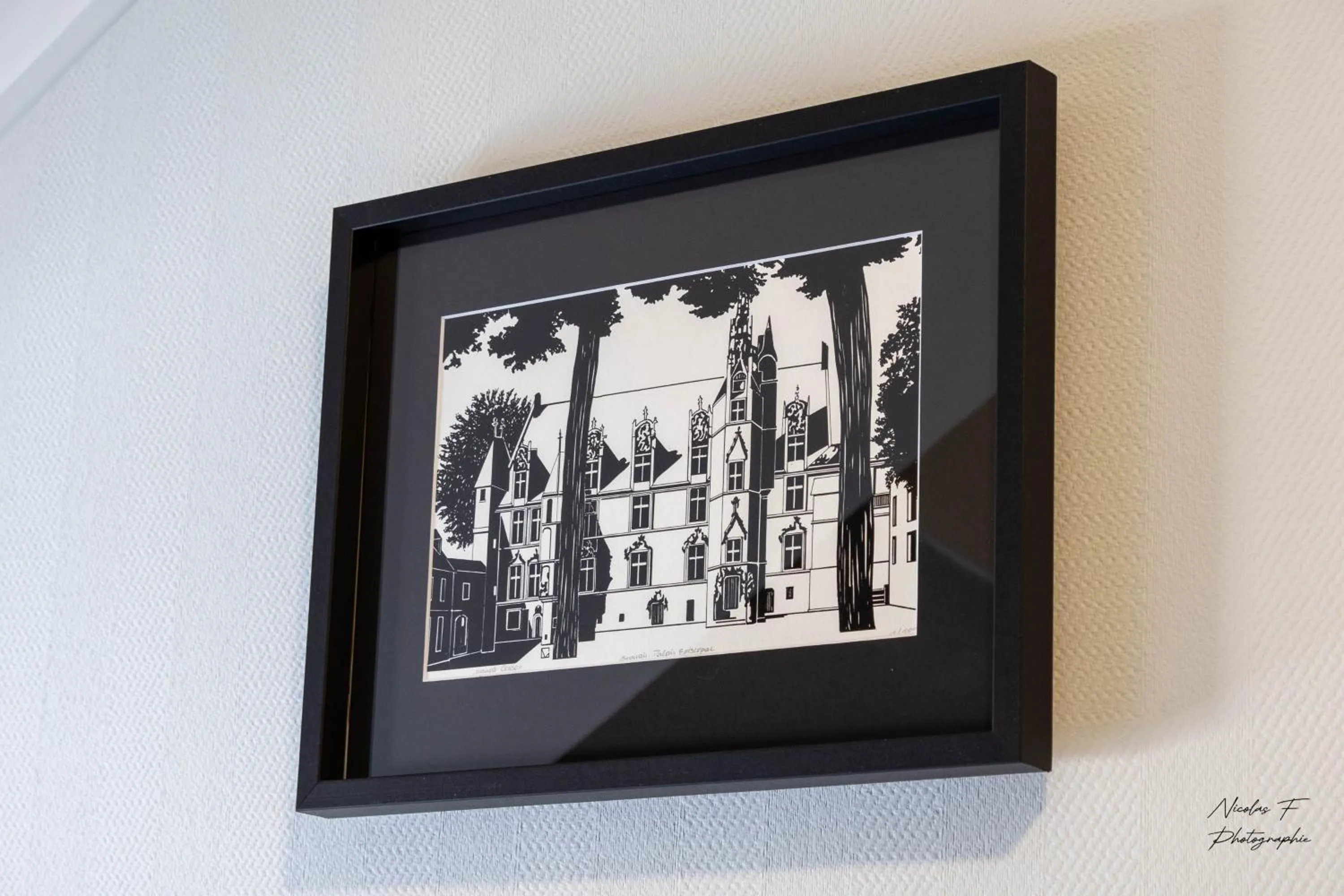 Decorative detail in Hotel de la Cathedrale