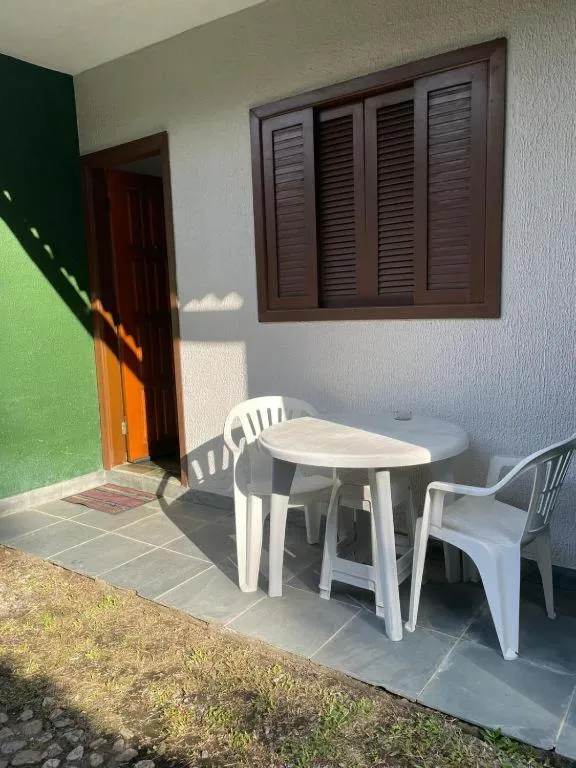 Patio in Pousada Recanto das Tartarugas