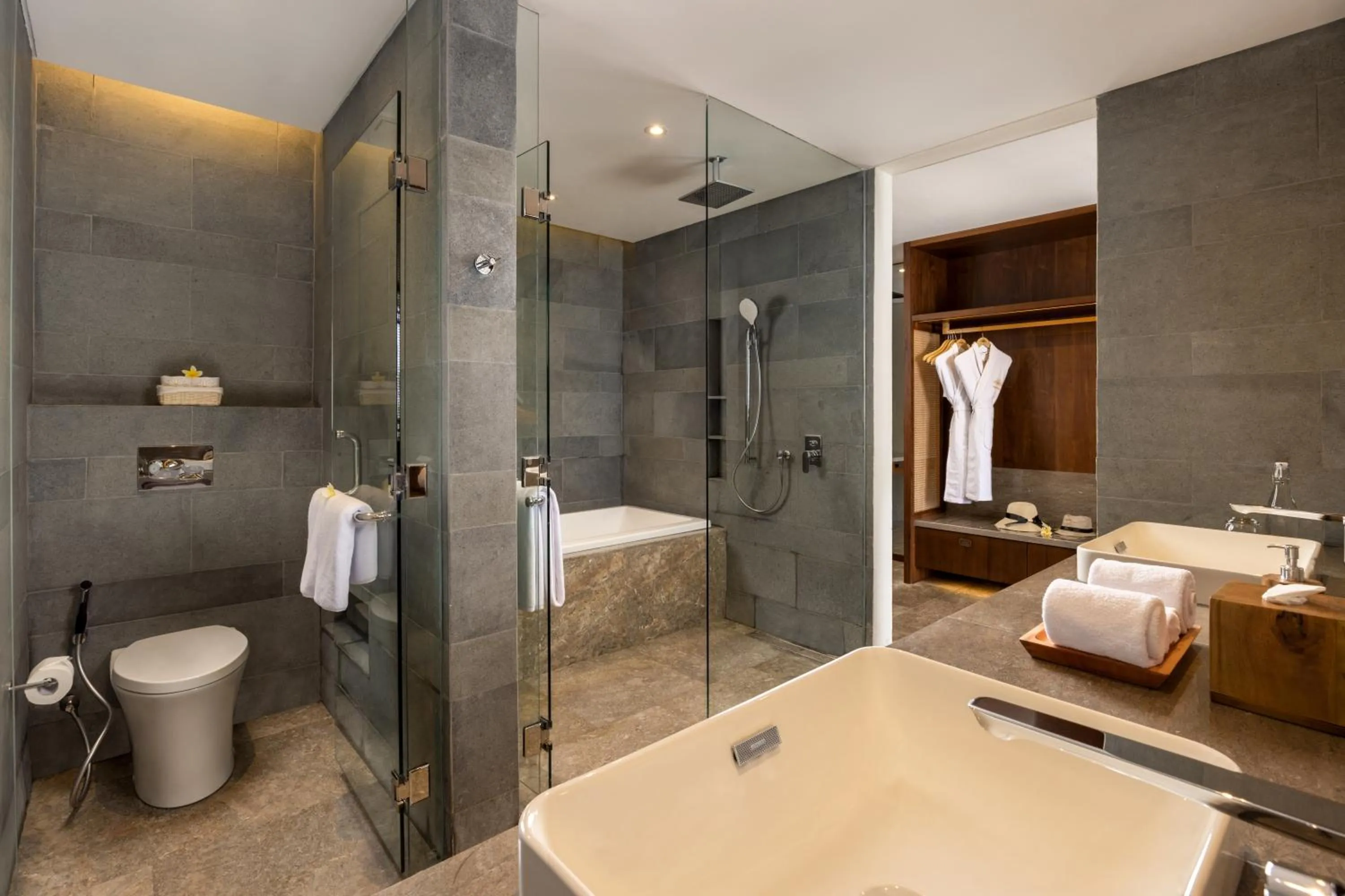 Shower in Sumitra Luxury Villas & Resort by Pramana