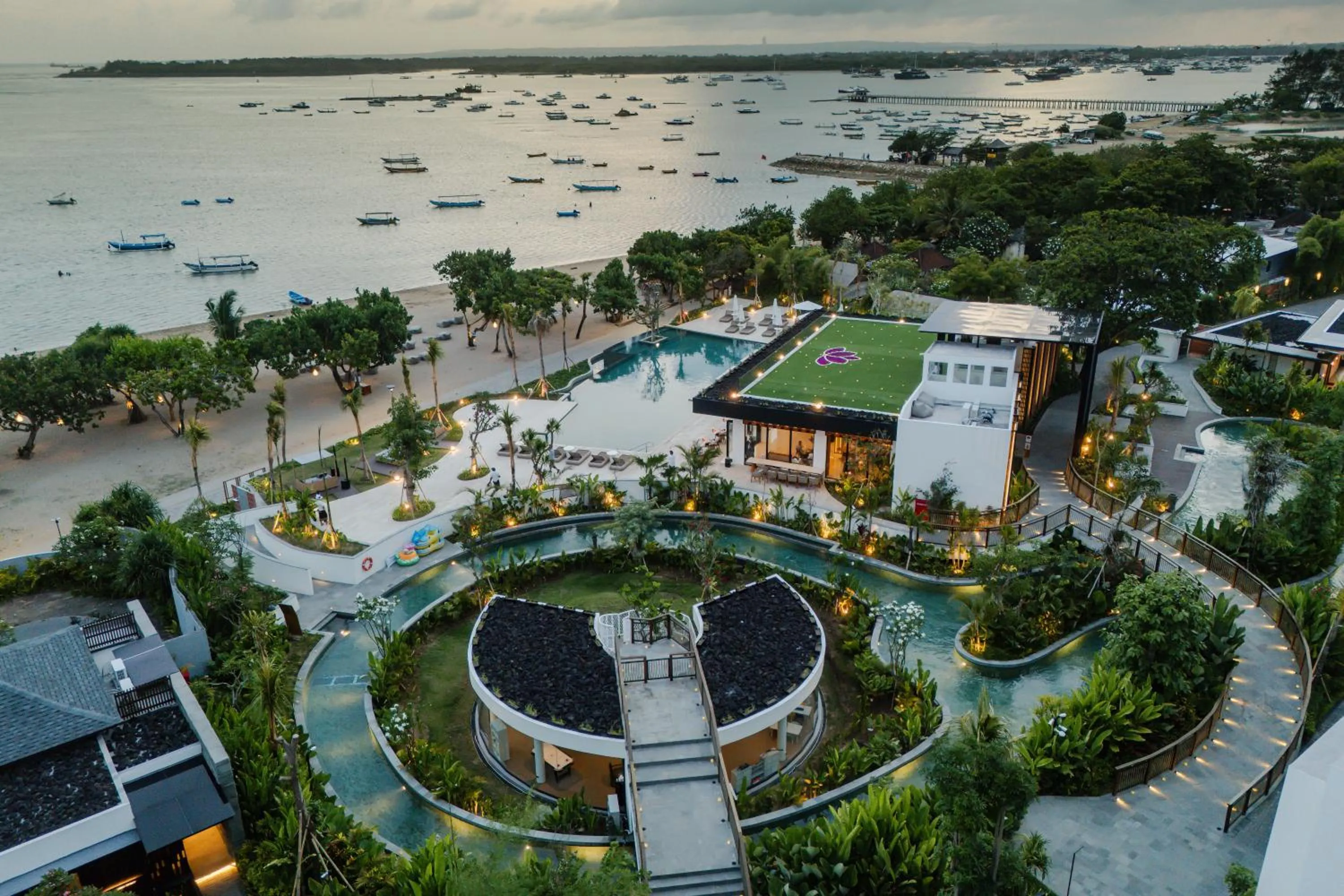 Bird's eye view in Sumitra Luxury Villas & Resort by Pramana