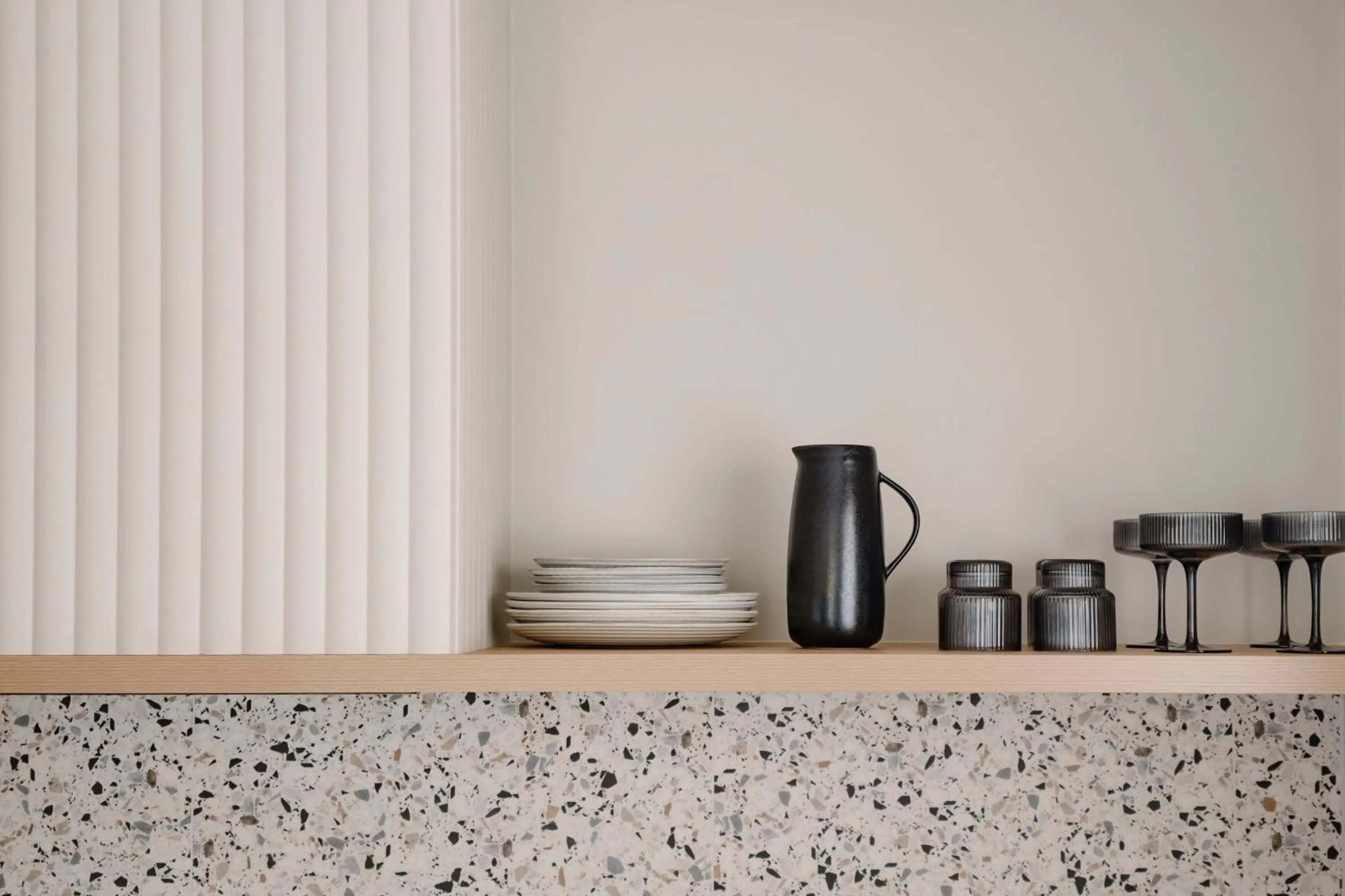 Kitchen or kitchenette in Motel Caloundra