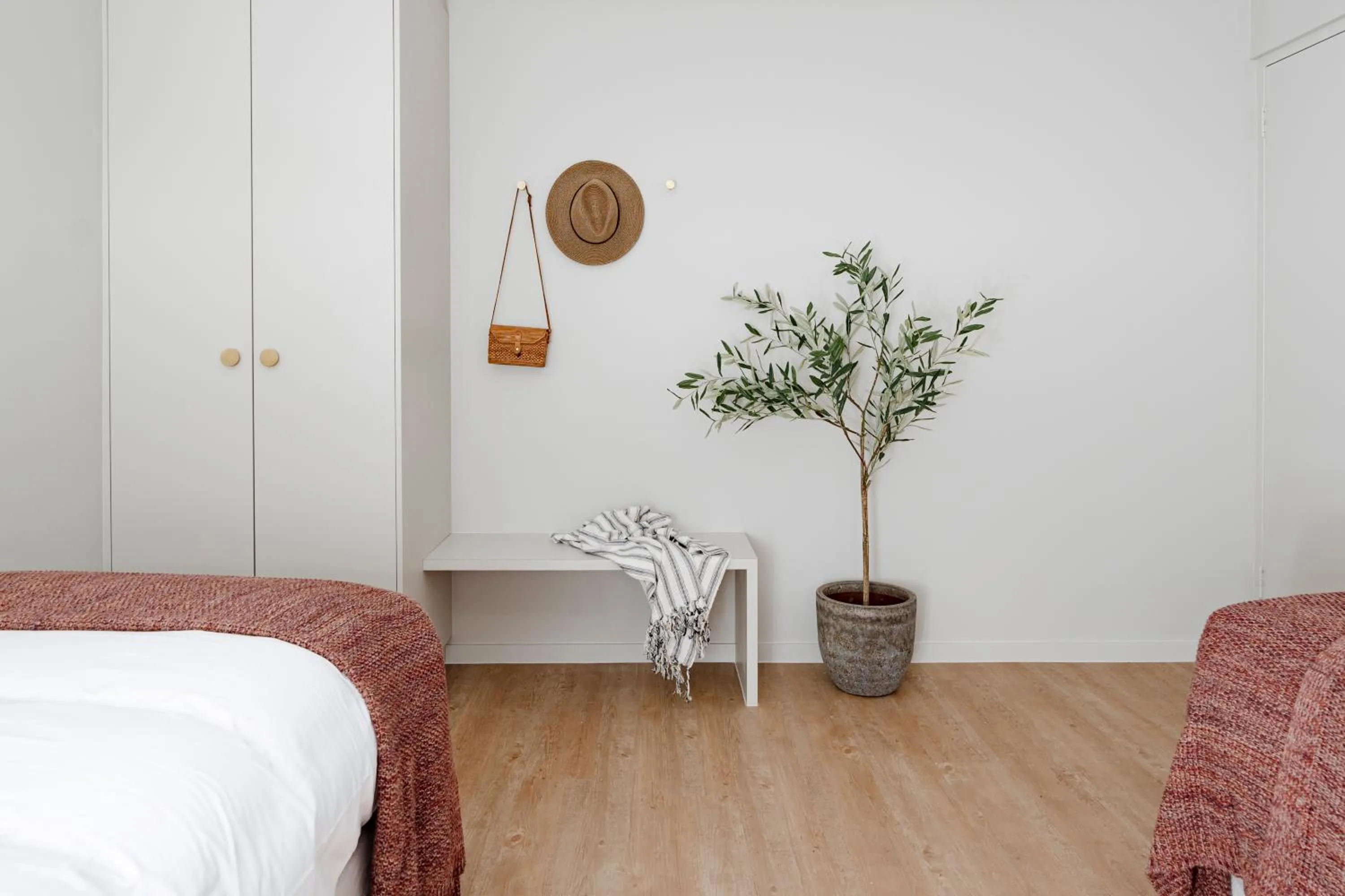 Bedroom, Bed in Motel Caloundra