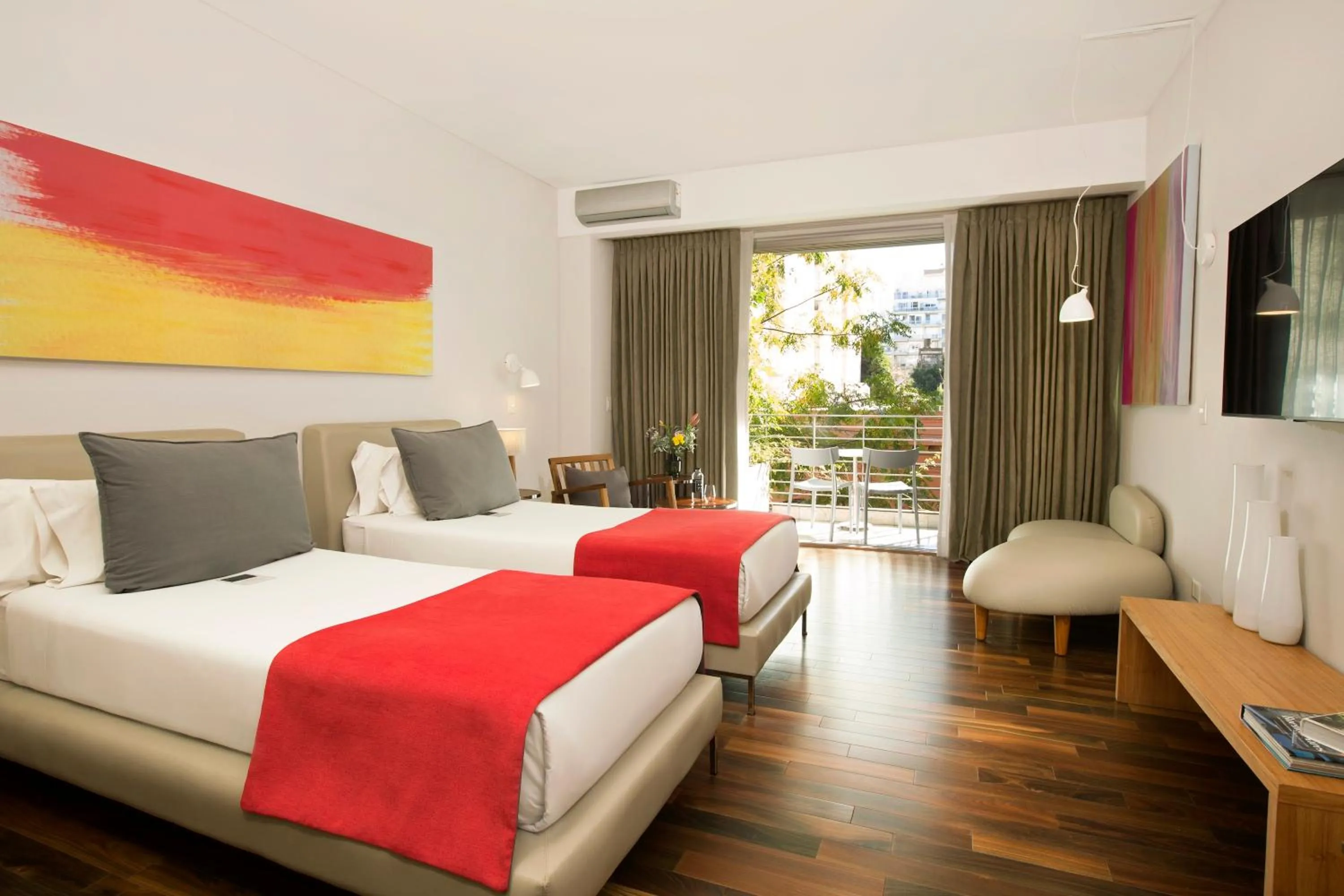 Bed in Palo Santo Hotel