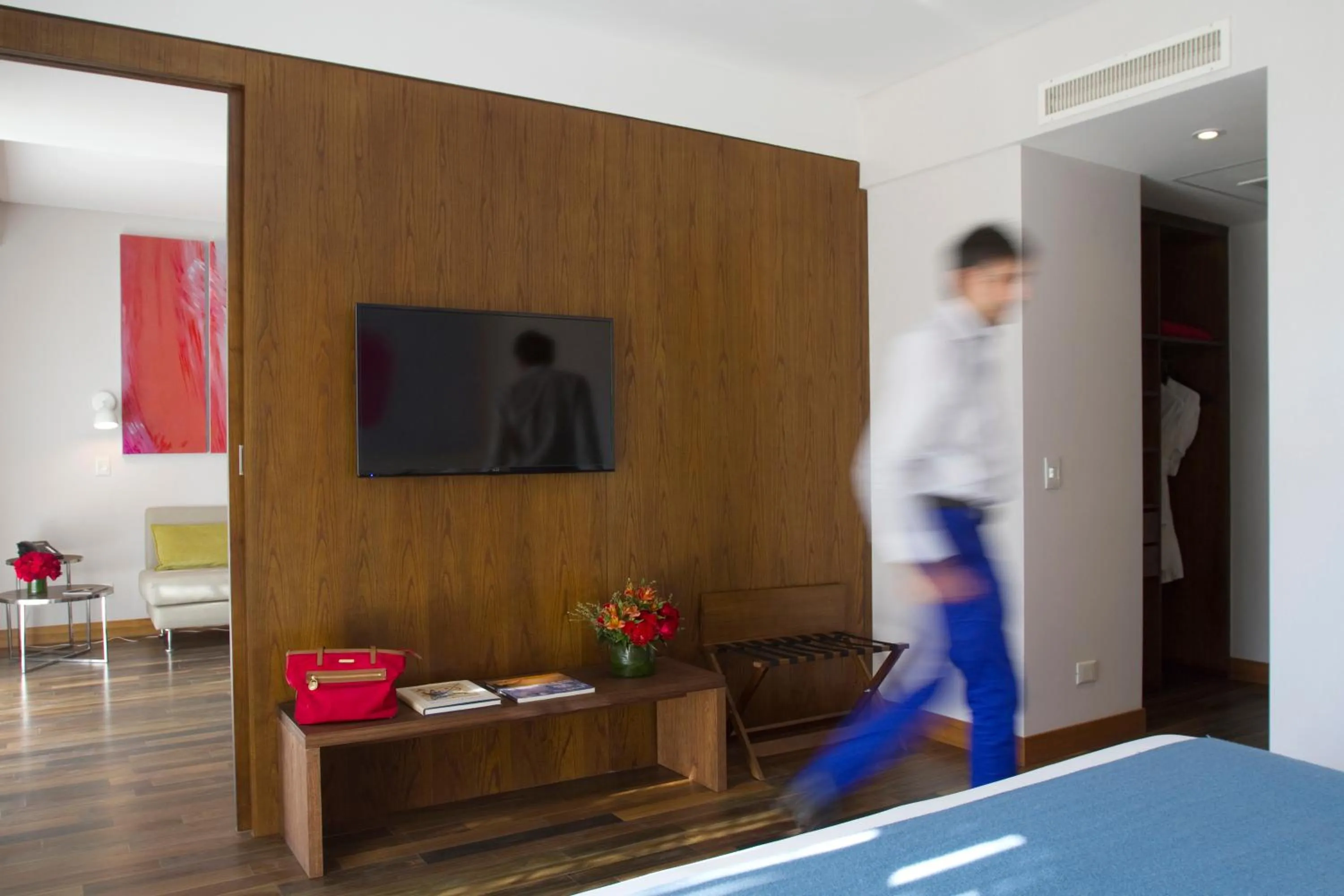 Photo of the whole room, Bed in Palo Santo Hotel