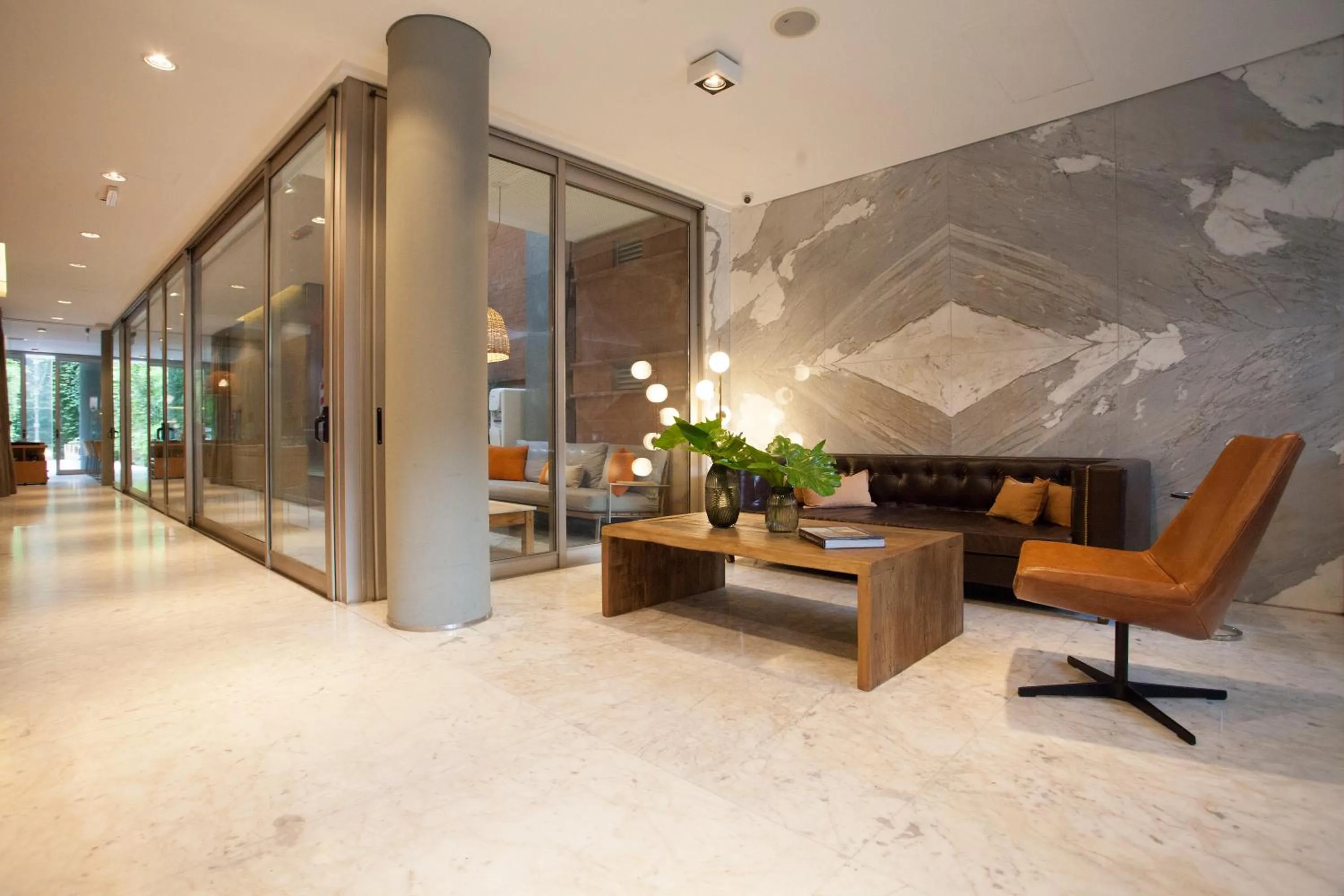 Lobby or reception in Palo Santo Hotel