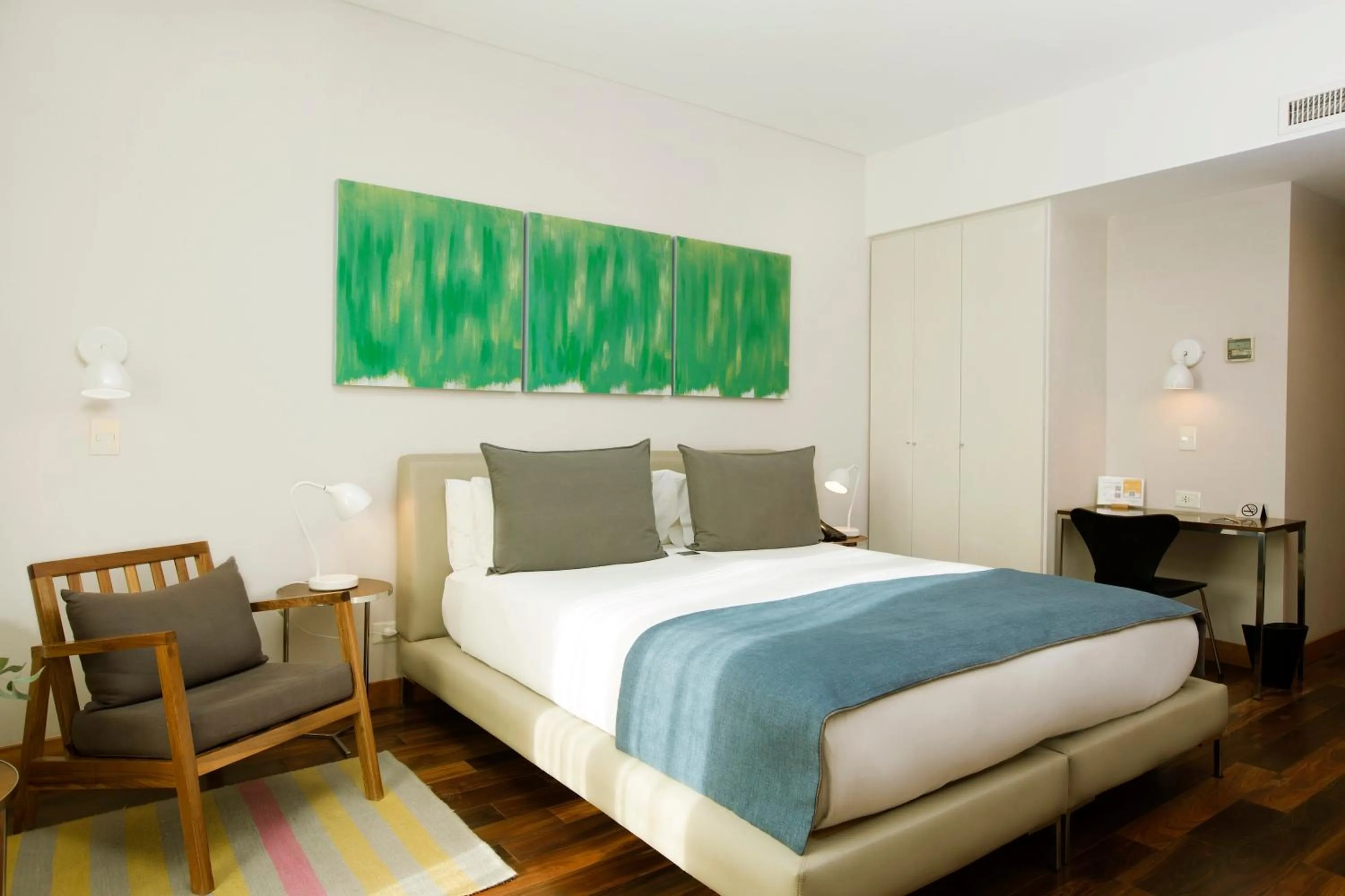 Bed in Palo Santo Hotel