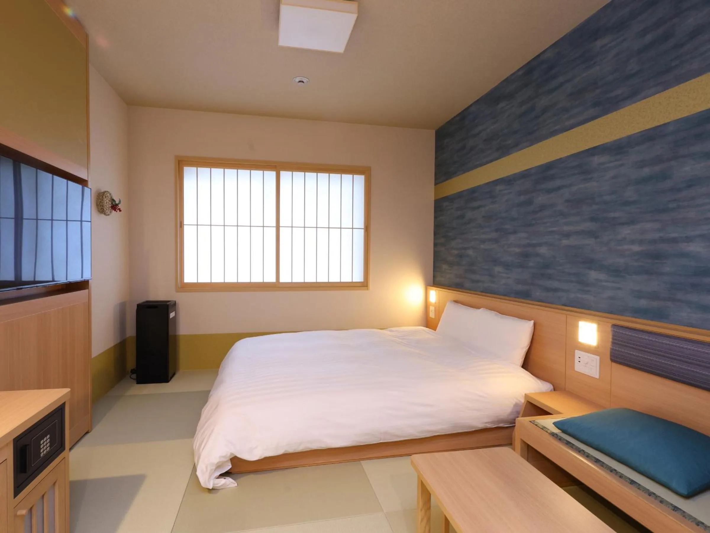 Photo of the whole room, Bed in Beppu Hatto Onyado Nono Beppu